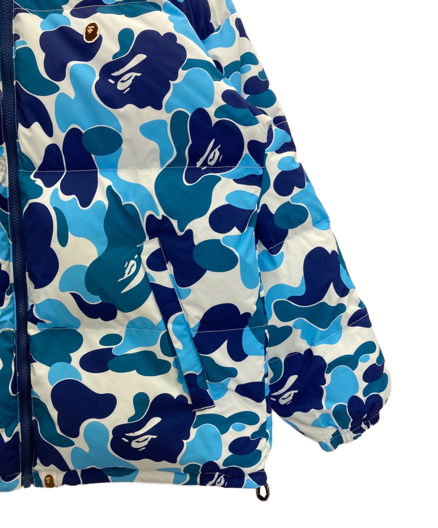 [Pre-owned] A BATHING APE ABC CAMO REVERSIBLE DOWN JACKET 001DNJ801007M