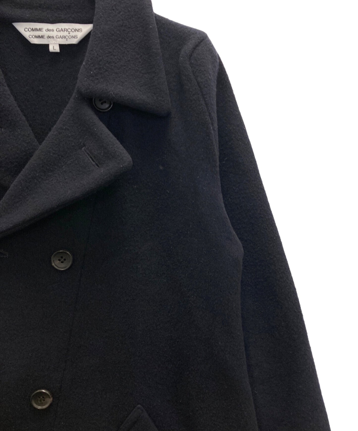 [Pre-owned] COMME des GARCONS COMME des GARCONS Twisted Wool Chester Coat RN-J033