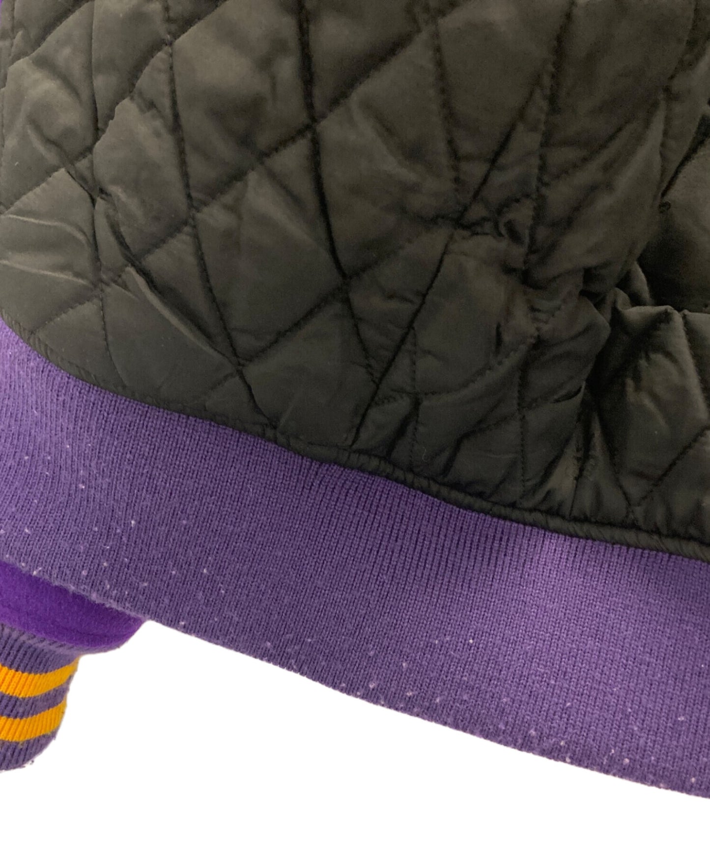 [Pre-owned] A BATHING APE wool stadium jacket