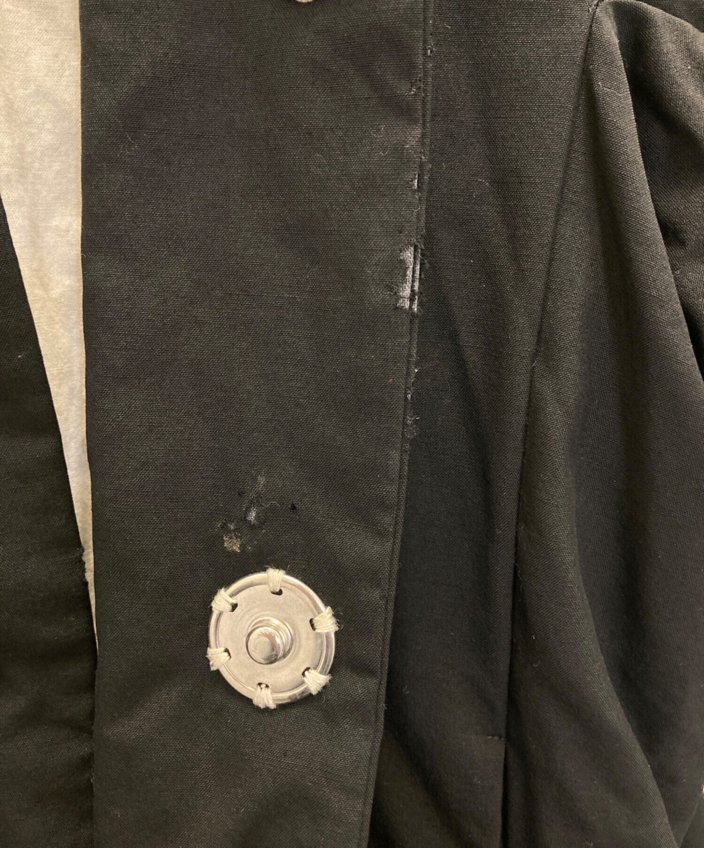 [Pre-owned] COMME des GARCONS Snap Button Round Collar Coat GF-C032