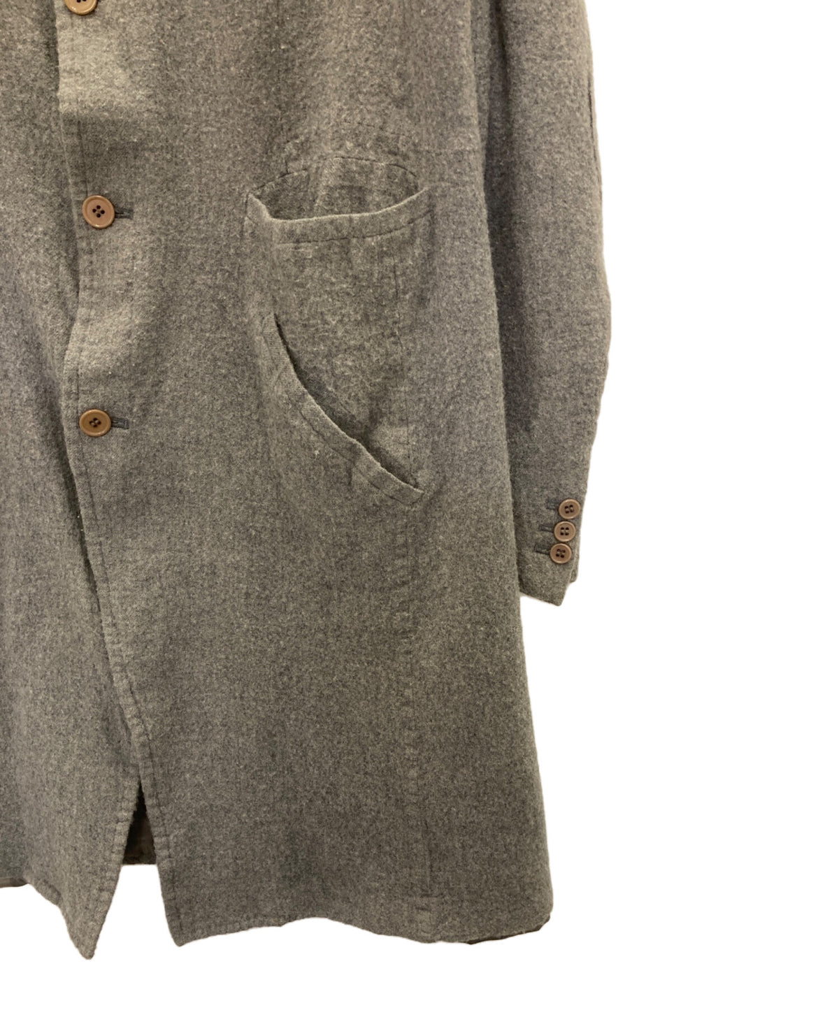 [Pre-owned] UNDERCOVER Wool Shrunken Chester Coat H4302-1