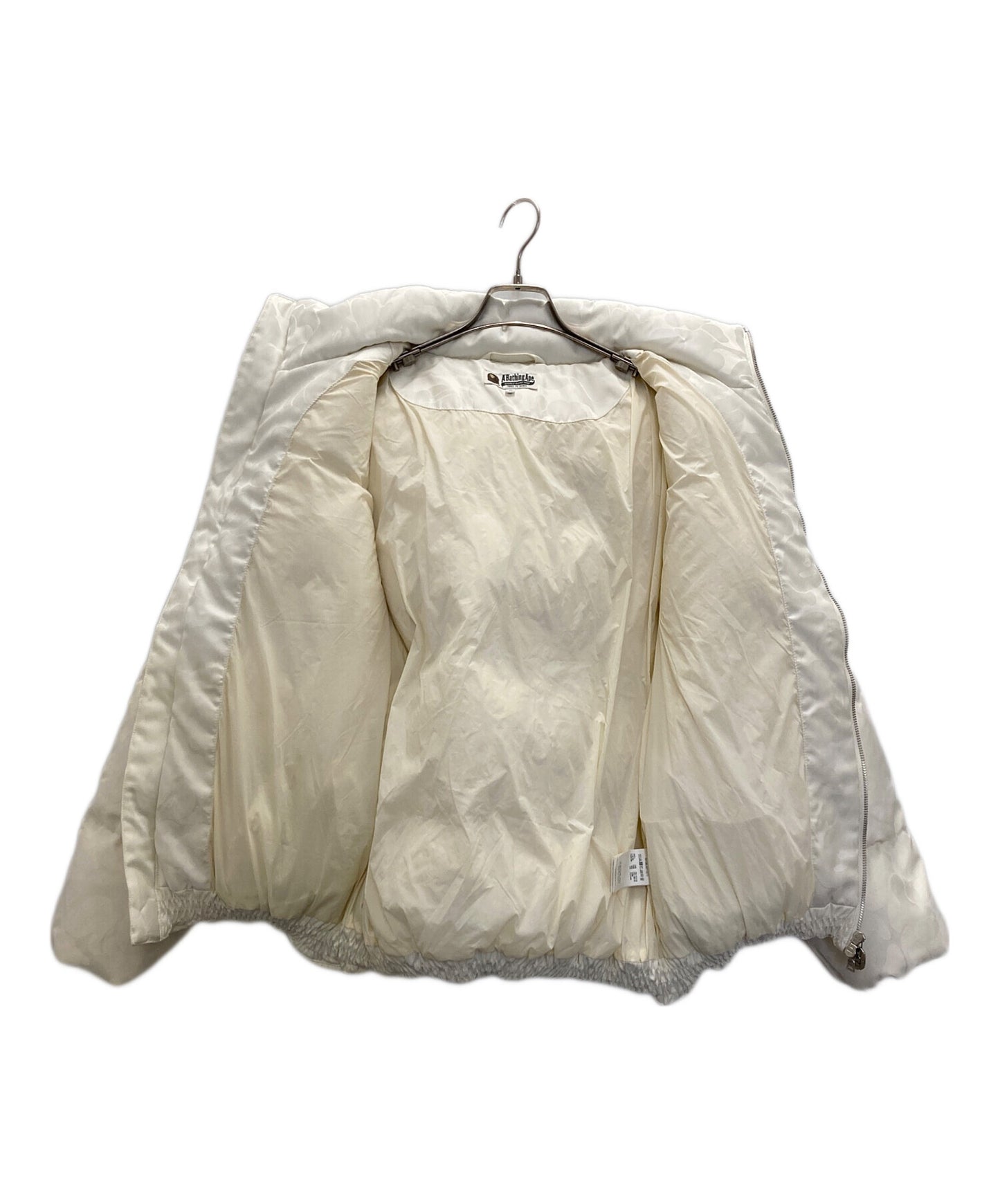 [Pre-owned] A BATHING APE TONAL SOLID CAMO PUFFER DOWN JACKET 001DNJ8010571