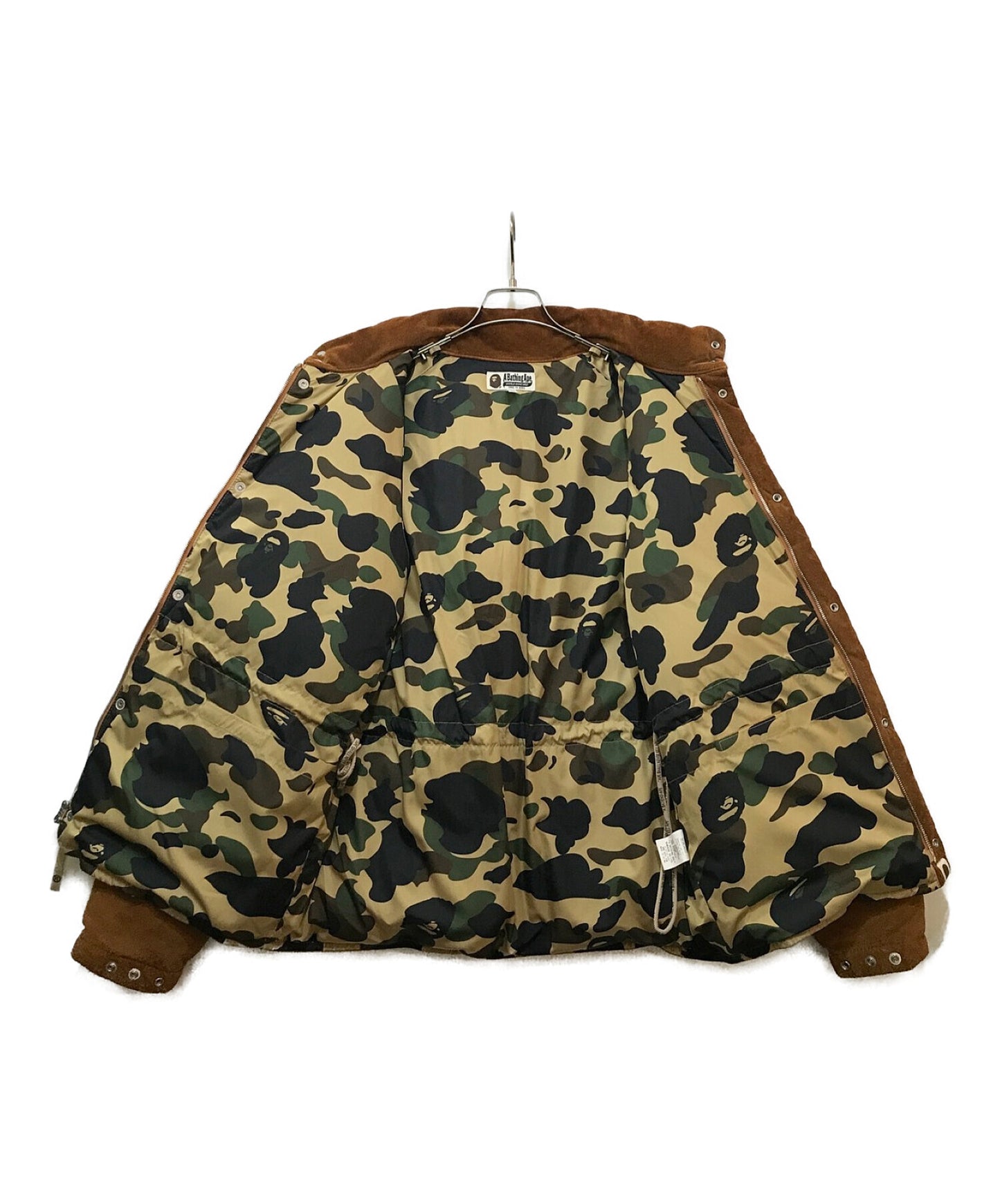 [Pre-owned] A BATHING APE Suede Down Jacket 001hj9801024