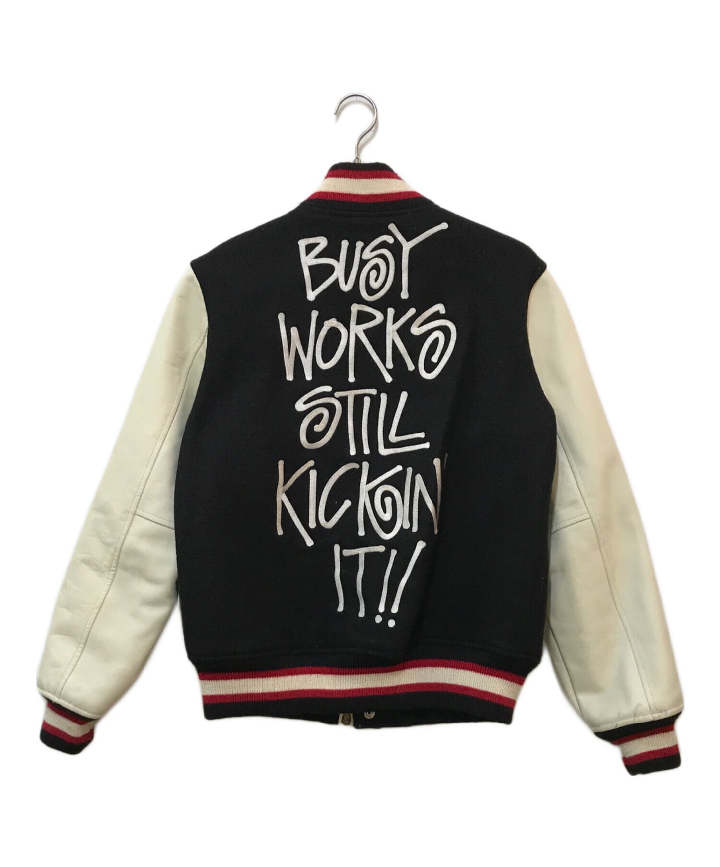 [Pre-owned] stussy VARSITY JACKET 001hj0731927x