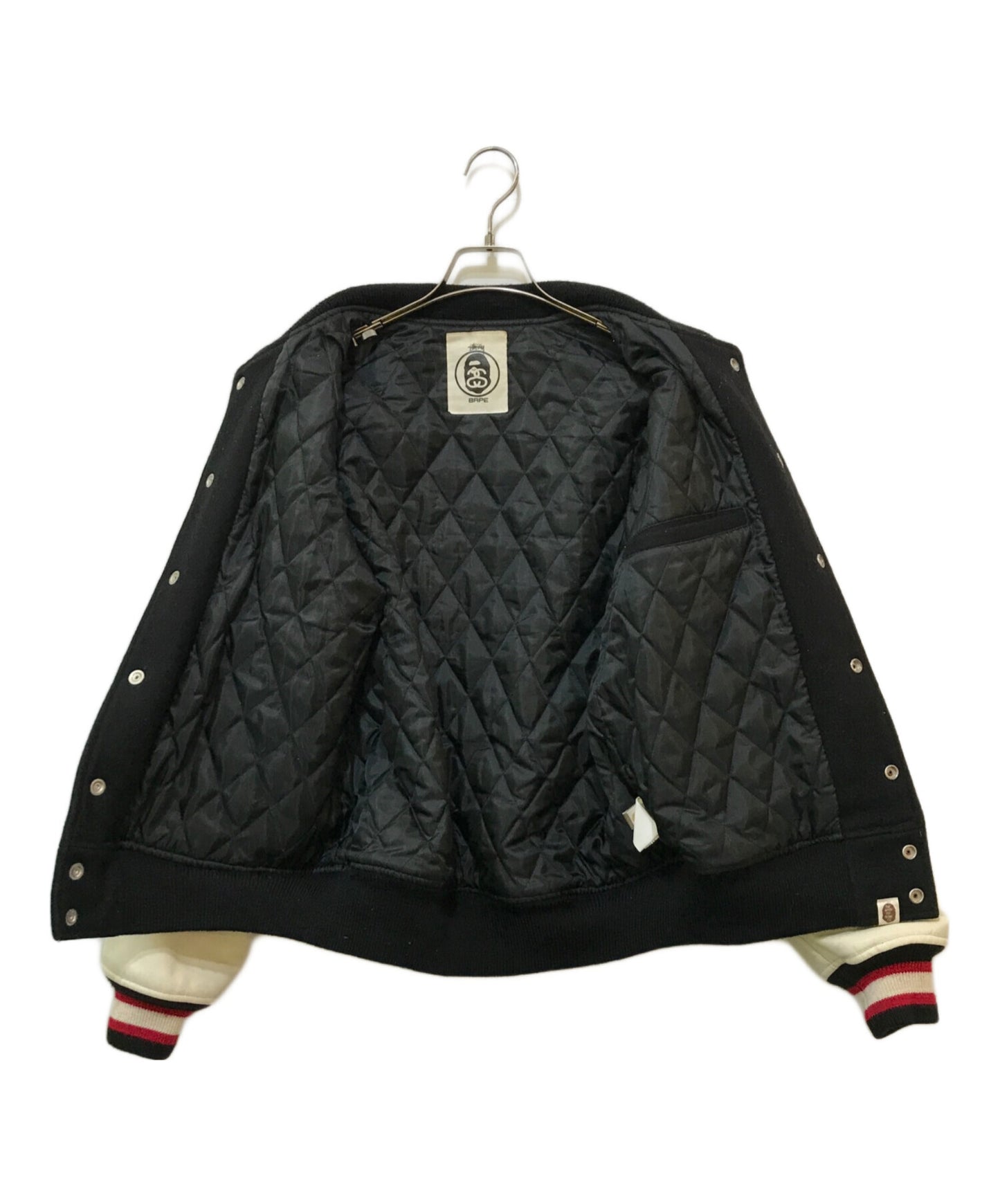 [Pre-owned] stussy VARSITY JACKET 001hj0731927x