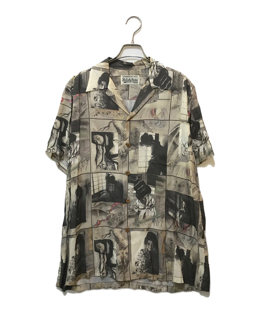 [Pre-owned] WACKO MARIA Aloha shirt with a rain-shower bondage chart