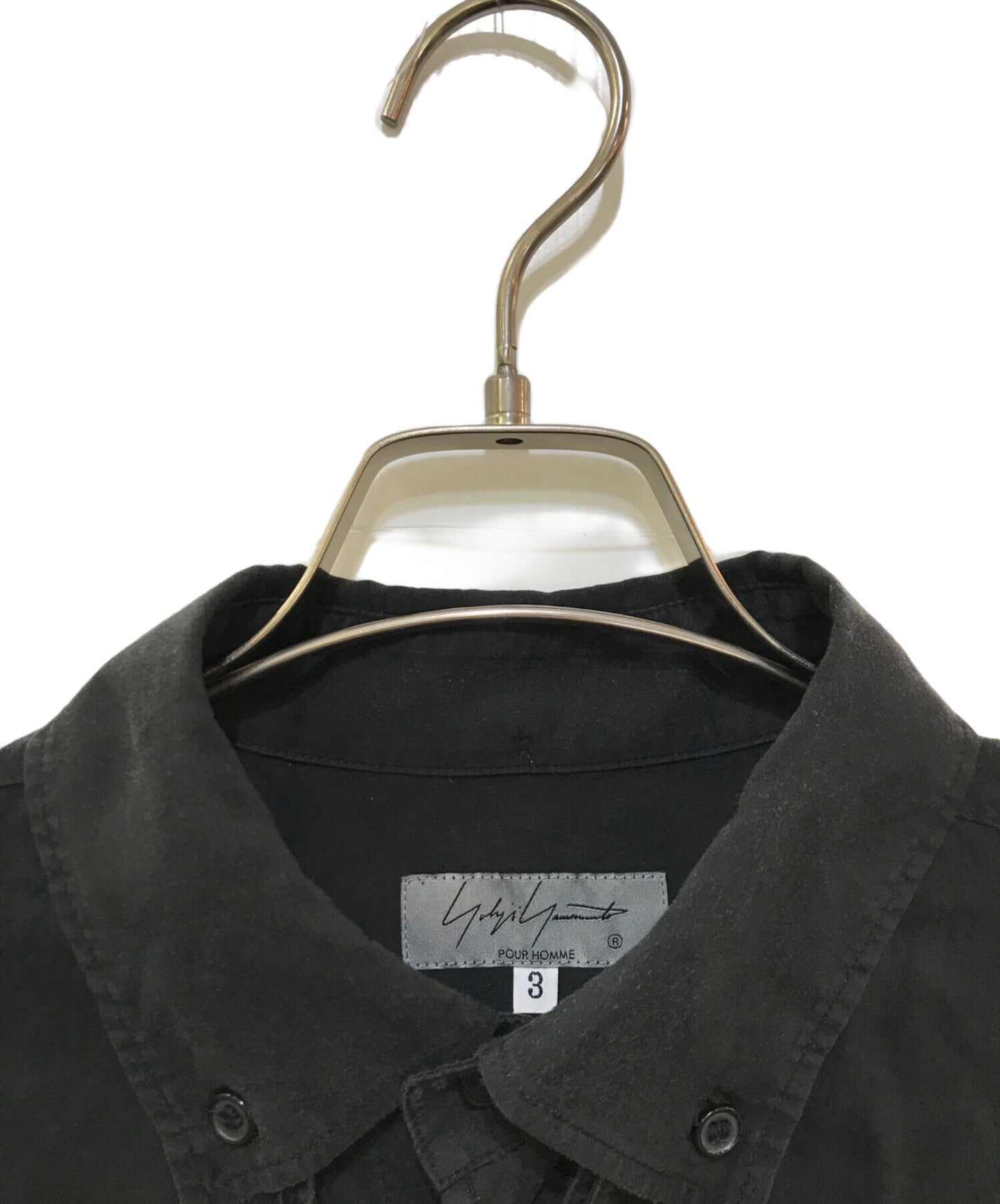 [Pre-owned] Yohji Yamamoto pour homme cellulose shirt HX-B16-201