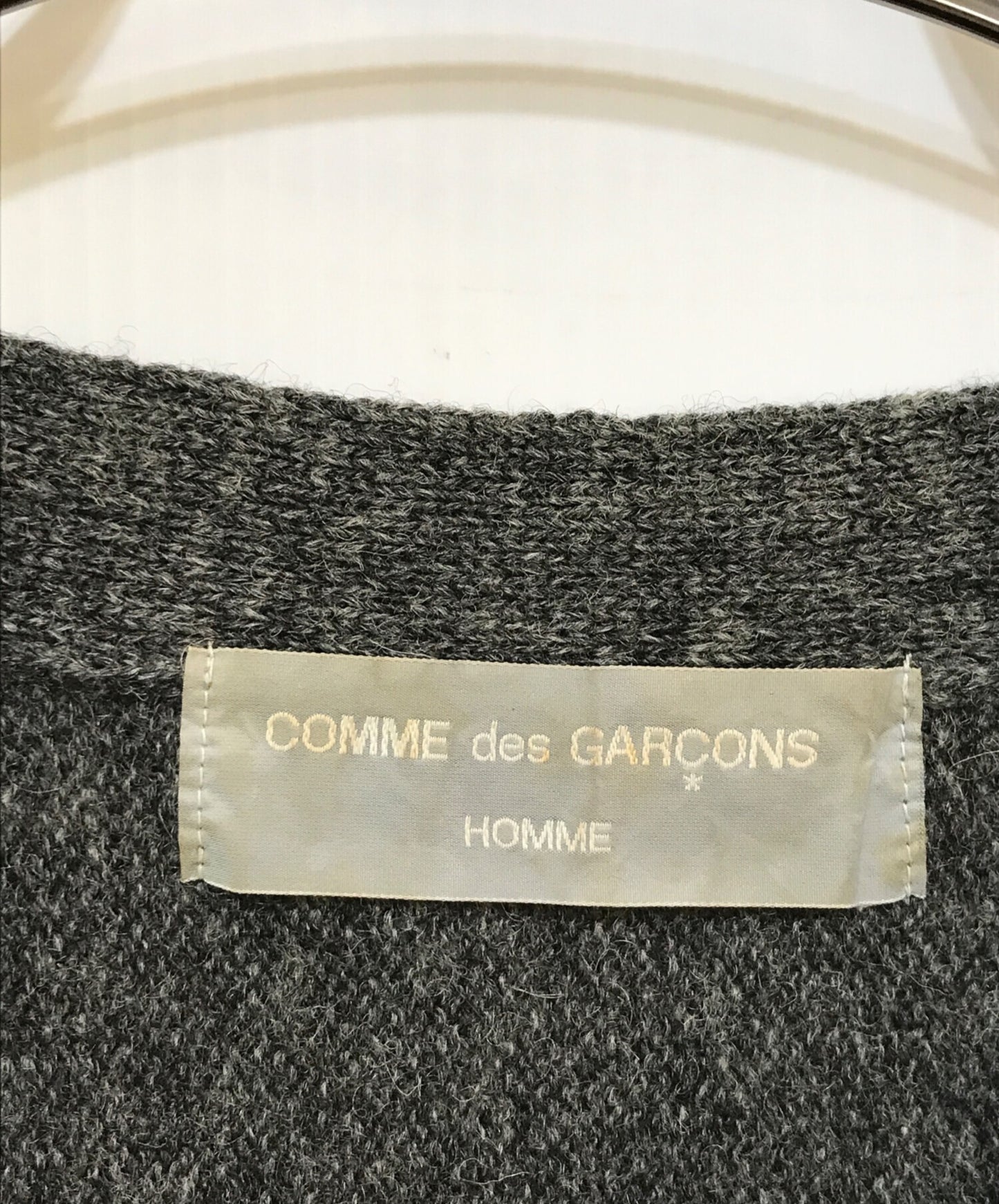 [Pre-owned] COMME des GARCONS HOMME Stitch Design Knit Cardigan HN-040280