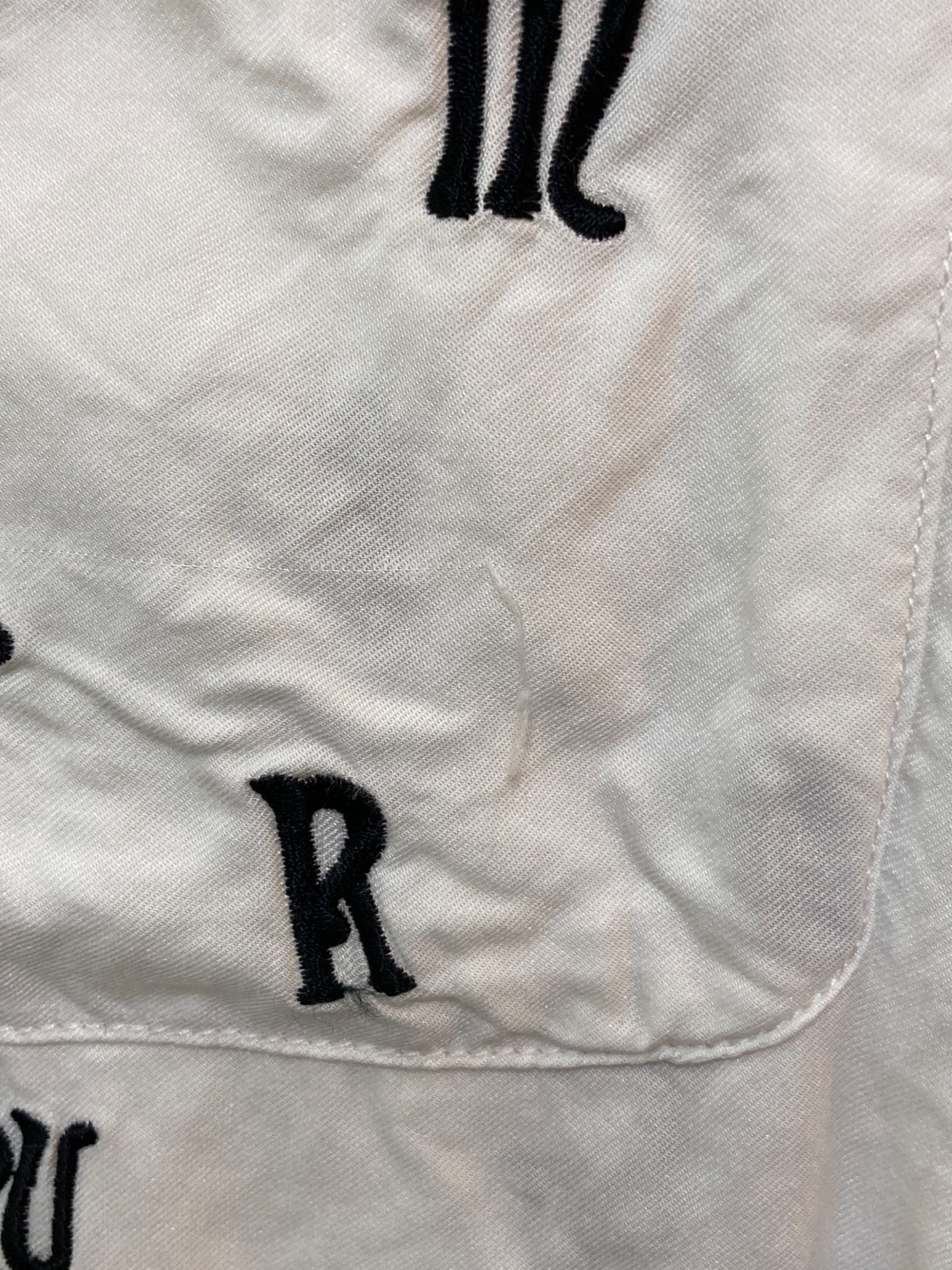 [Pre-owned] SUPREME Nouveau Embroidered S/S Shirt