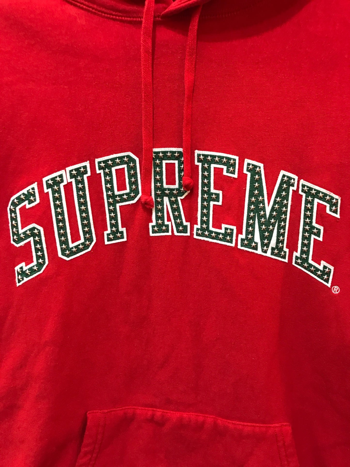 [Pre-owned] SUPREME Stars Arc Hooded Sweatshirt