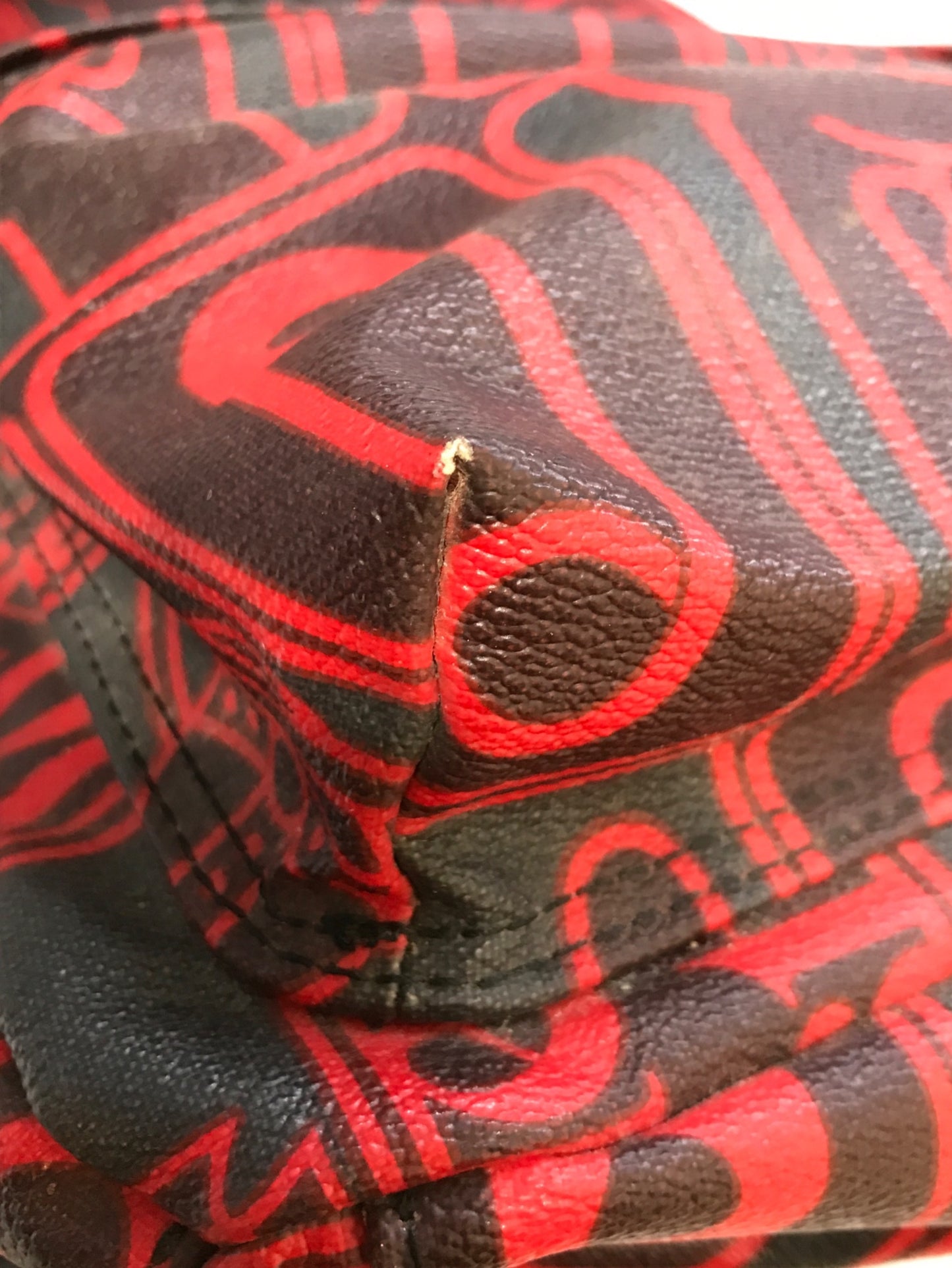 [Pre-owned] Vivienne Westwood Backpack with a full pattern design