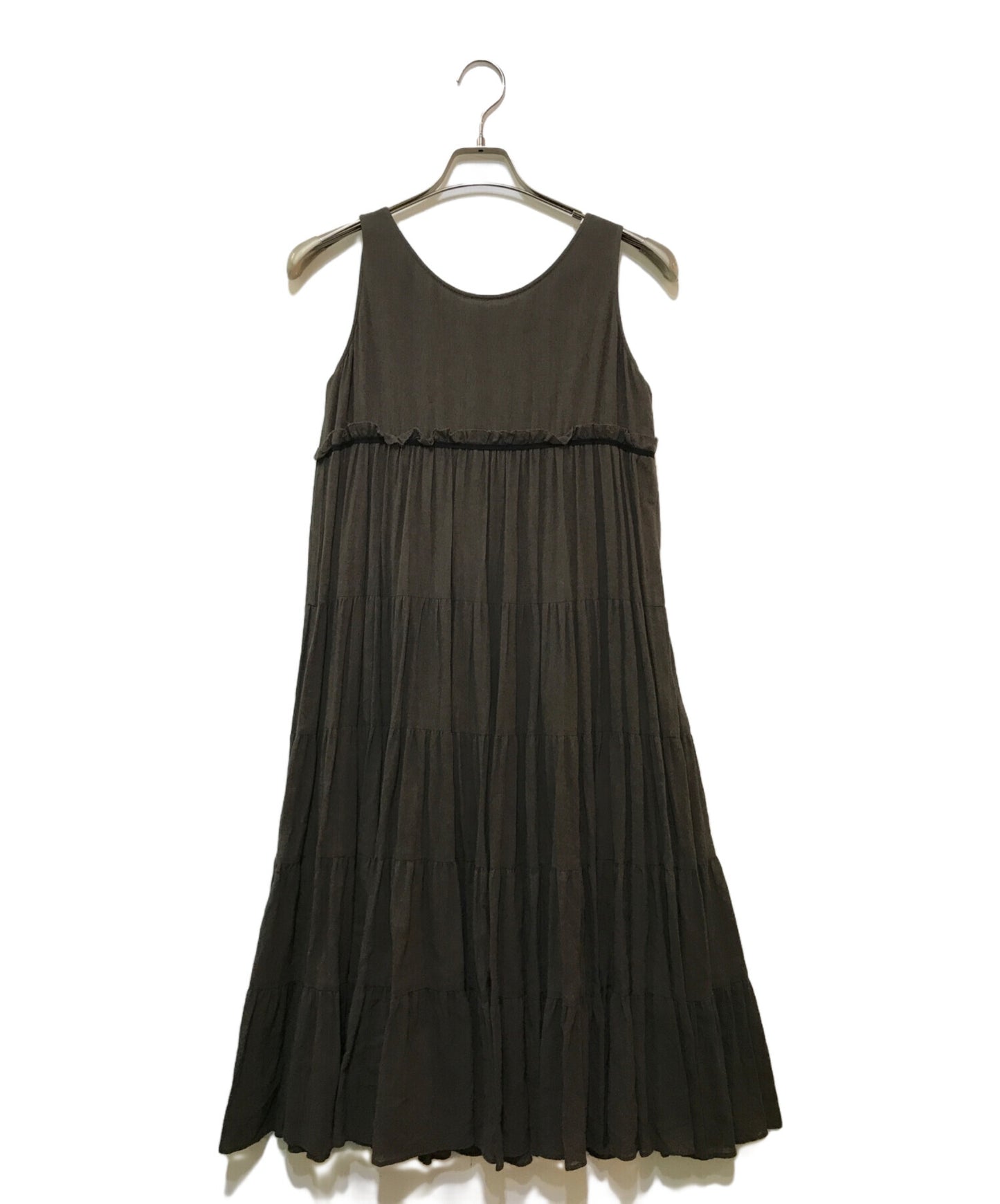 [Pre-owned] Y's Cotton tiered dress YJ-D11-005 YJ-D11-005