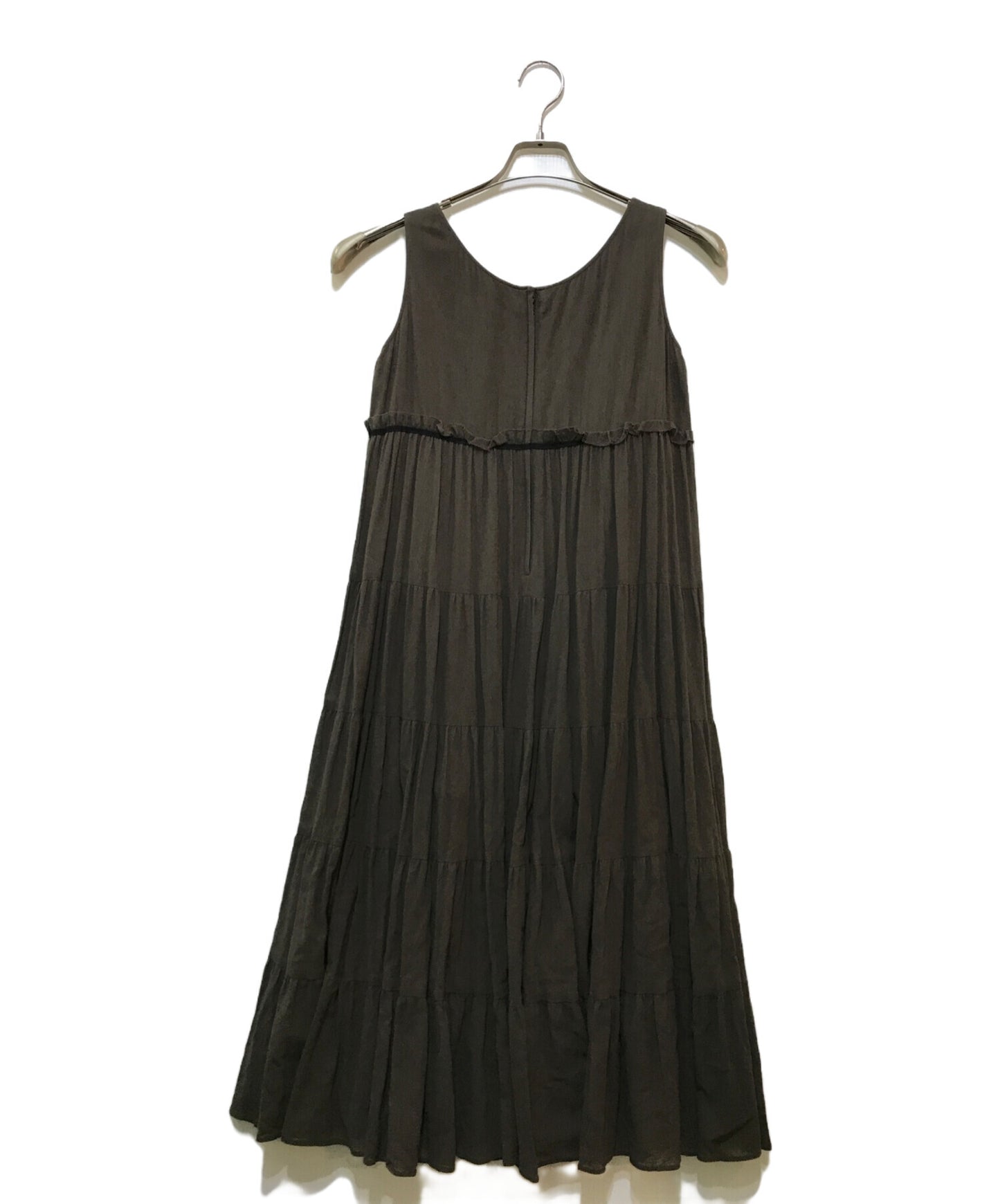 [Pre-owned] Y's Cotton tiered dress YJ-D11-005 YJ-D11-005