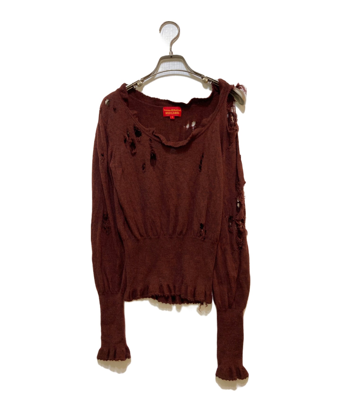 [Pre-owned] Vivienne Westwood RED LABEL Destroyed knit