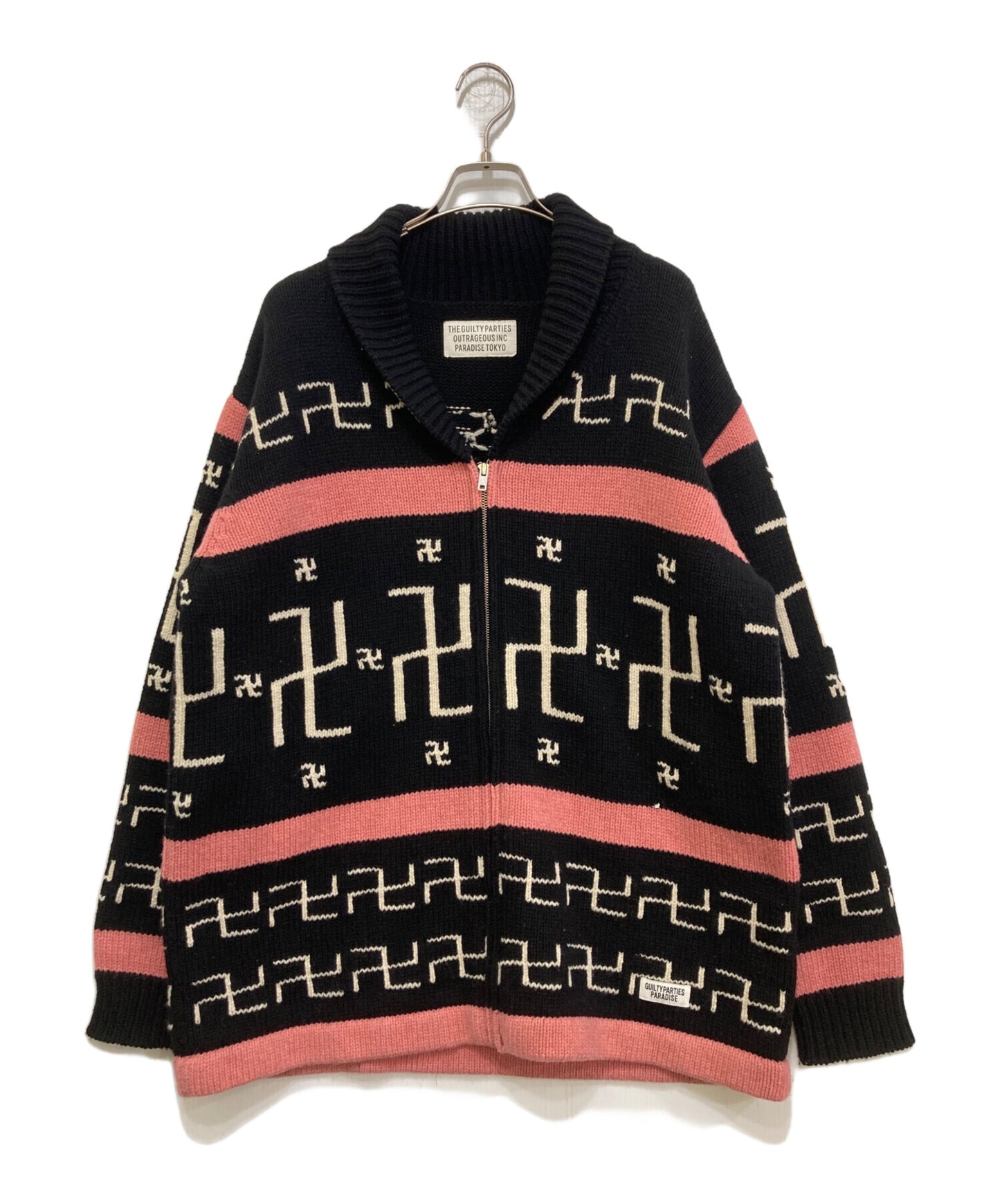 [Pre-owned] WACKO MARIA Cowtin Knit Cardigan