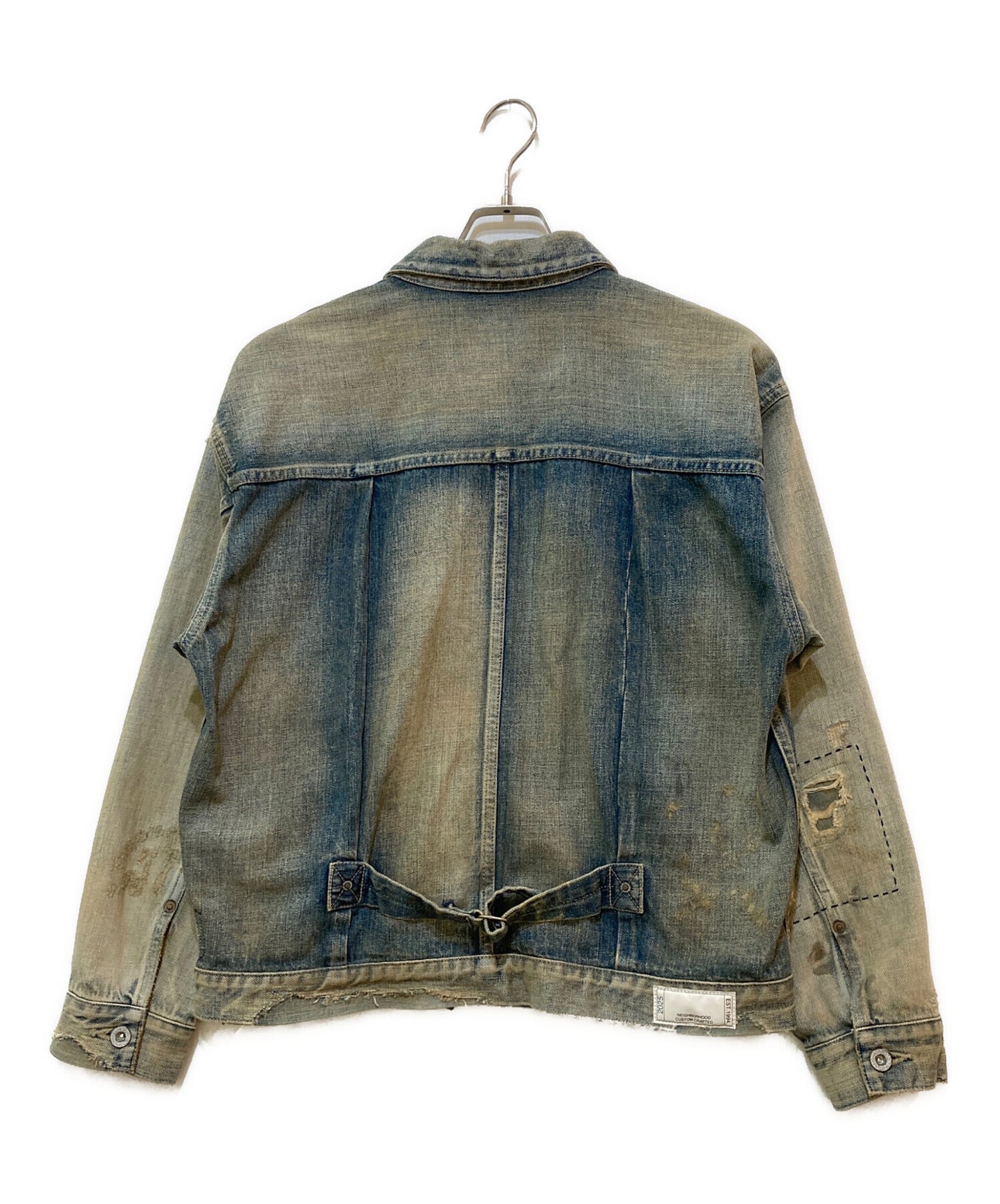 [Pre-owned] NEIGHBORHOOD SAVAGE DENIM TYPE-1 JACKET 251XBNH-JKM01