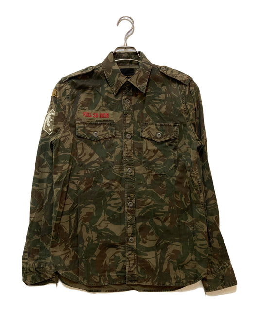 [Pre-owned] Hysteric Glamour Military shirt 0213AH08 0213AH08