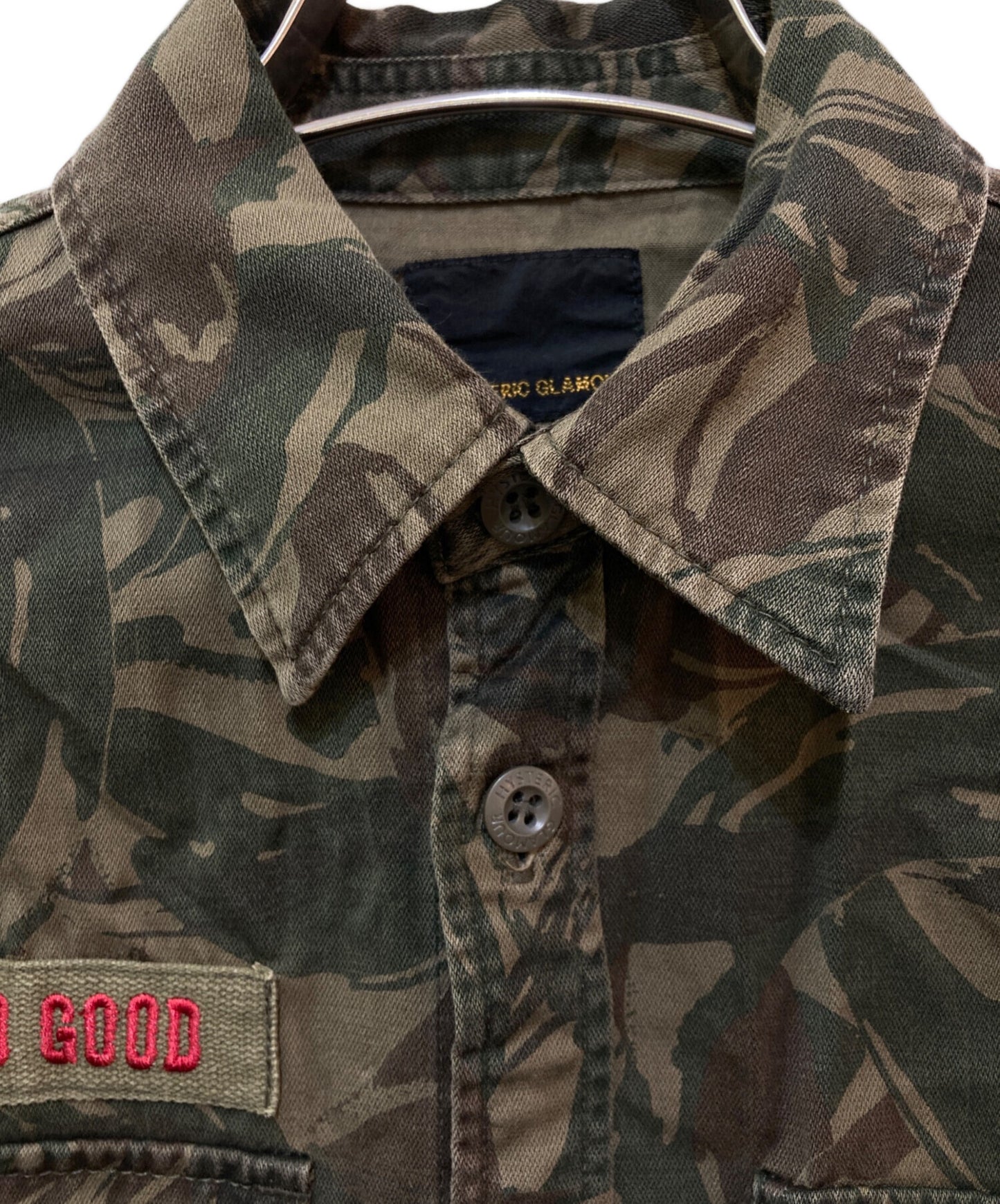 [Pre-owned] Hysteric Glamour Military shirt 0213AH08 0213AH08