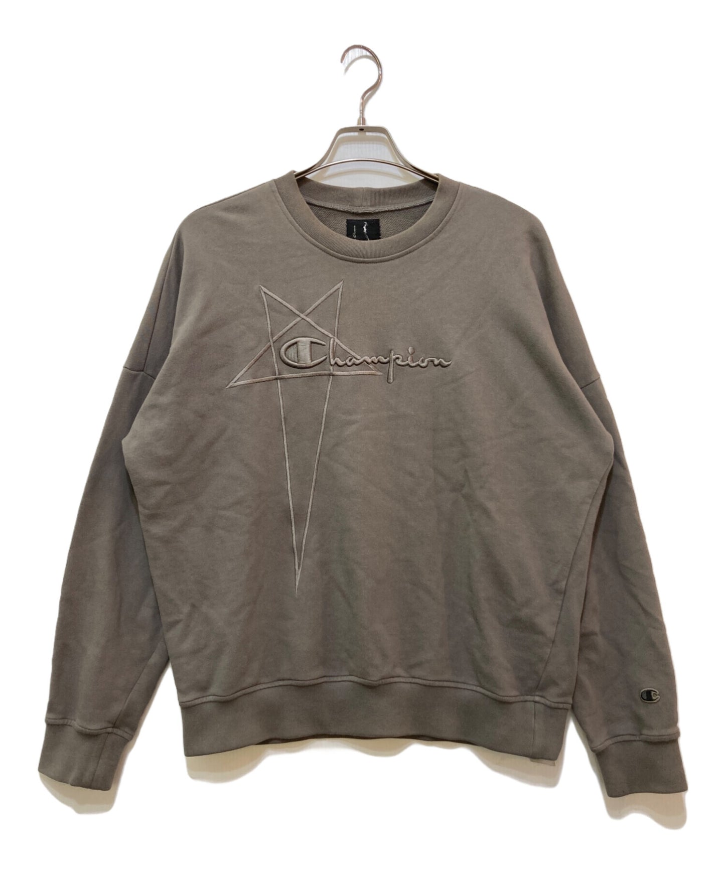 [Pre-owned] RICK OWENS Logo Crew Sweat CM21S0005-216760