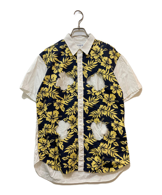 [Pre-owned] COMME des GARCONS SHIRT Flower Switched Die-Cut S/S Shirt S24035 S24035