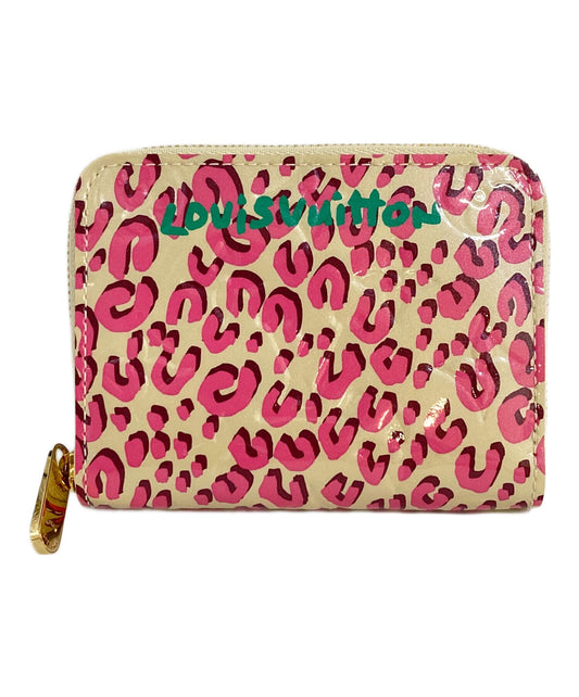 [Pre-owned] LOUIS VUITTON Zippy Coin Purse Leopard Bronze Colailles M91484 M91484