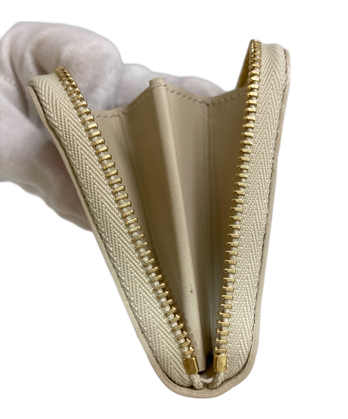 [Pre-owned] LOUIS VUITTON Zippy Coin Purse Leopard Bronze Colailles M91484 M91484