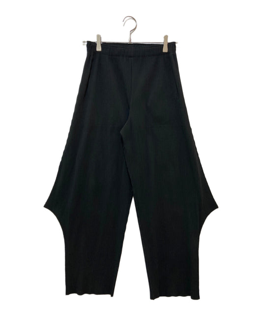 [Pre-owned] me ISSEY MIYAKE JUMP PLEATS PANTS MI44KF377 MI44KF377