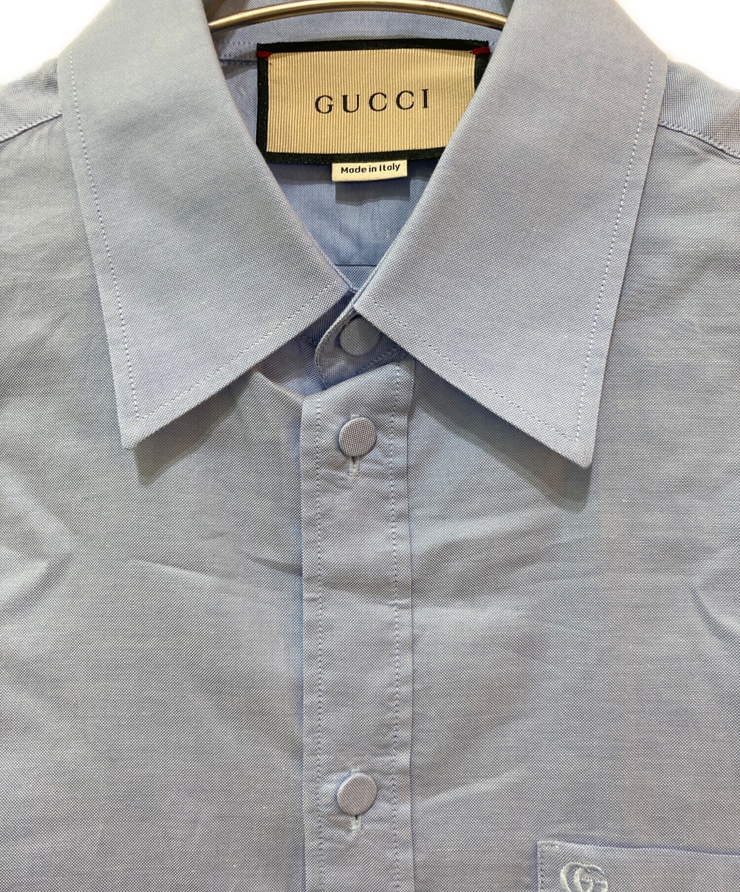 [Pre-owned] GUCCI Boxy-Fit Shirt 703396