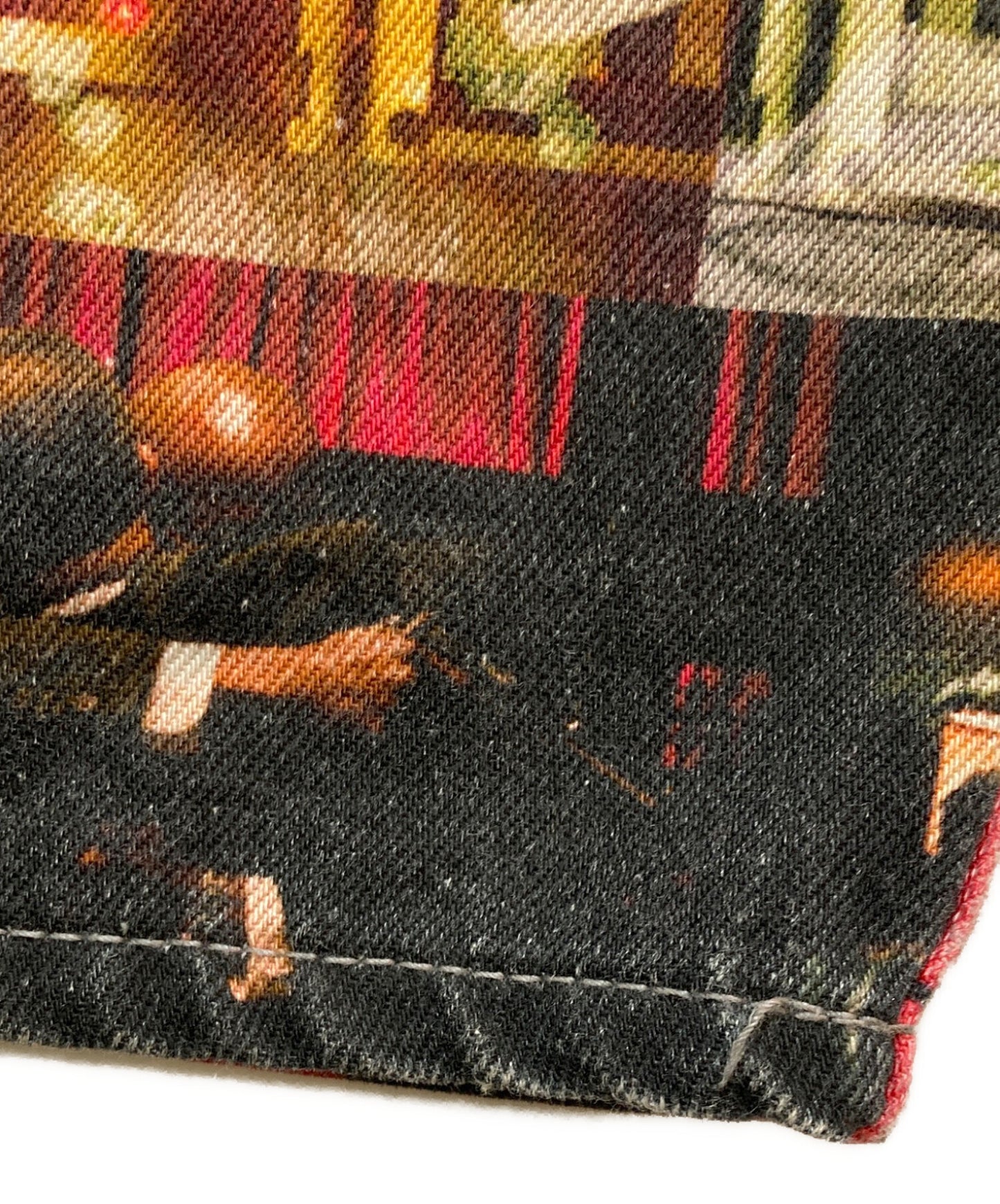 [Pre-owned] SUPREME nas and dmx collage double knee denim