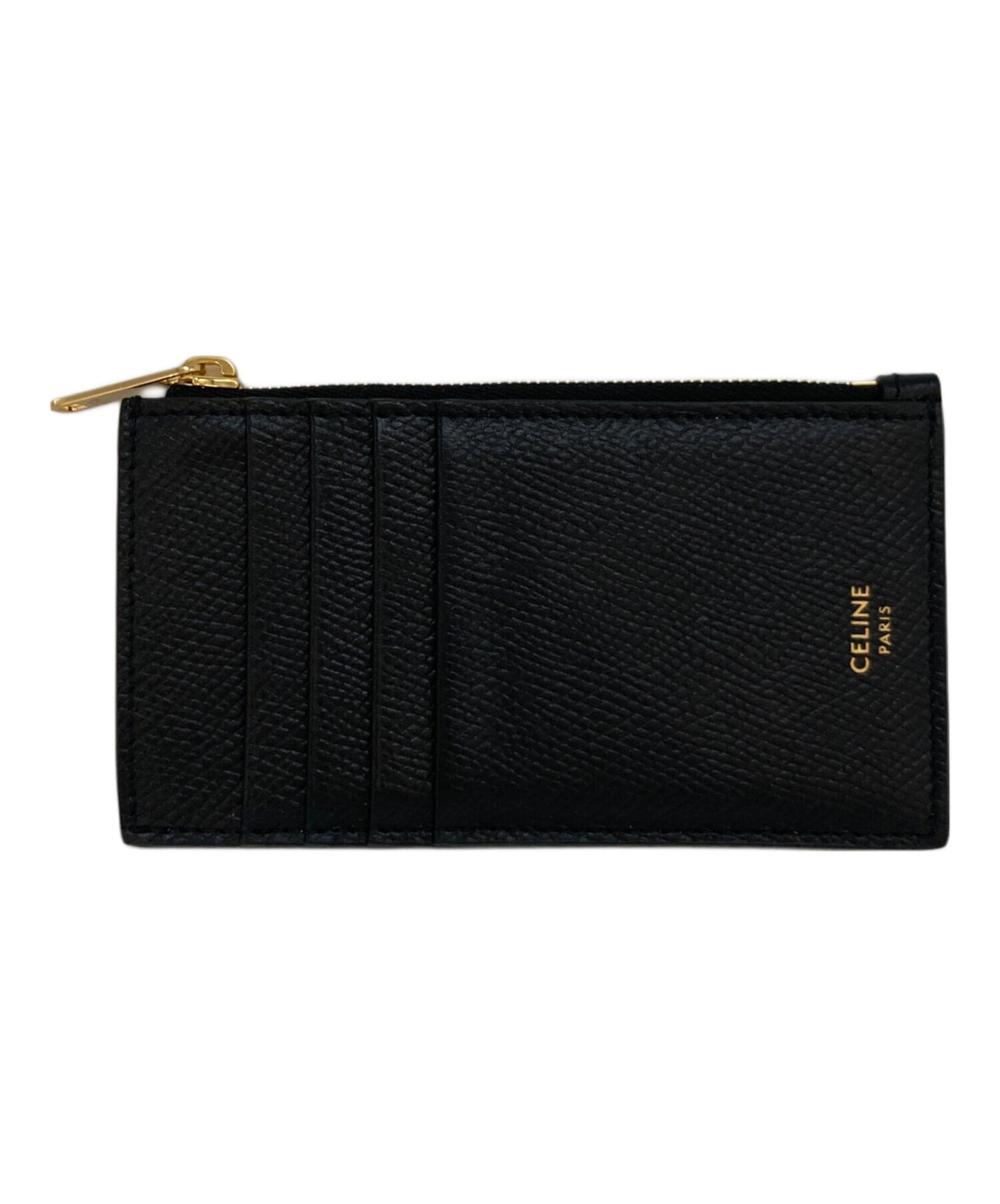 [Pre-owned] CELINE Fragment case zipped compact card holder