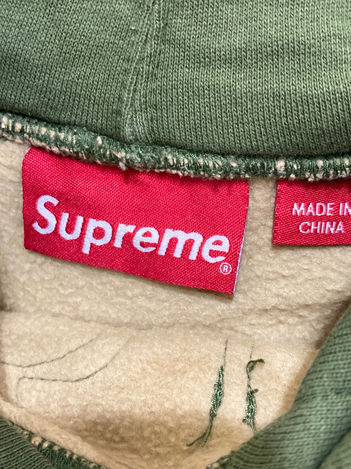 [Pre-owned] SUPREME western cut out hooded