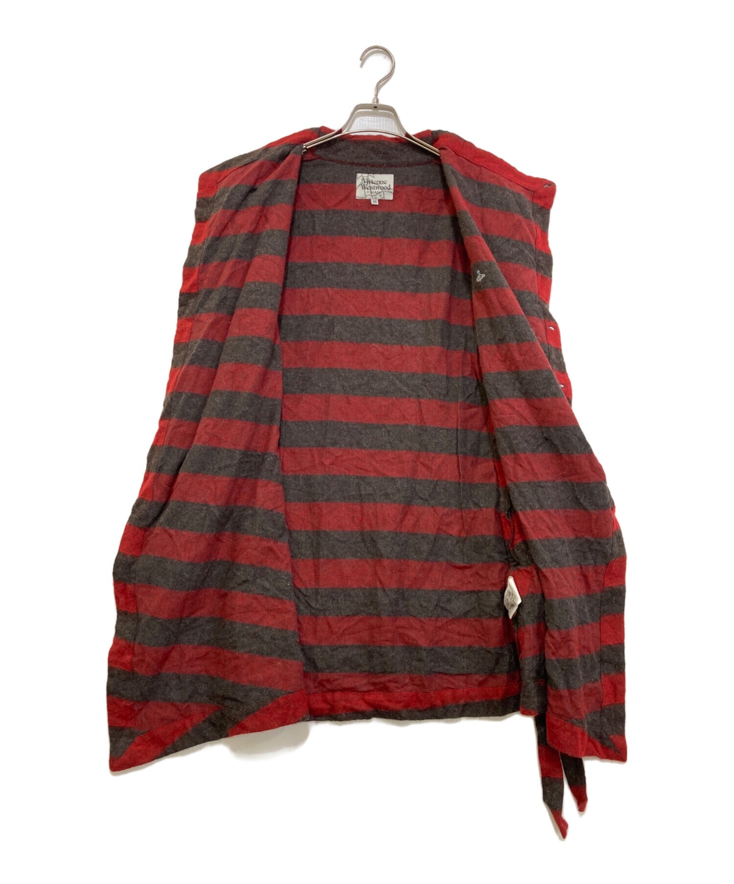 [Pre-owned] Vivienne Westwood man Wool Border Design Shirt