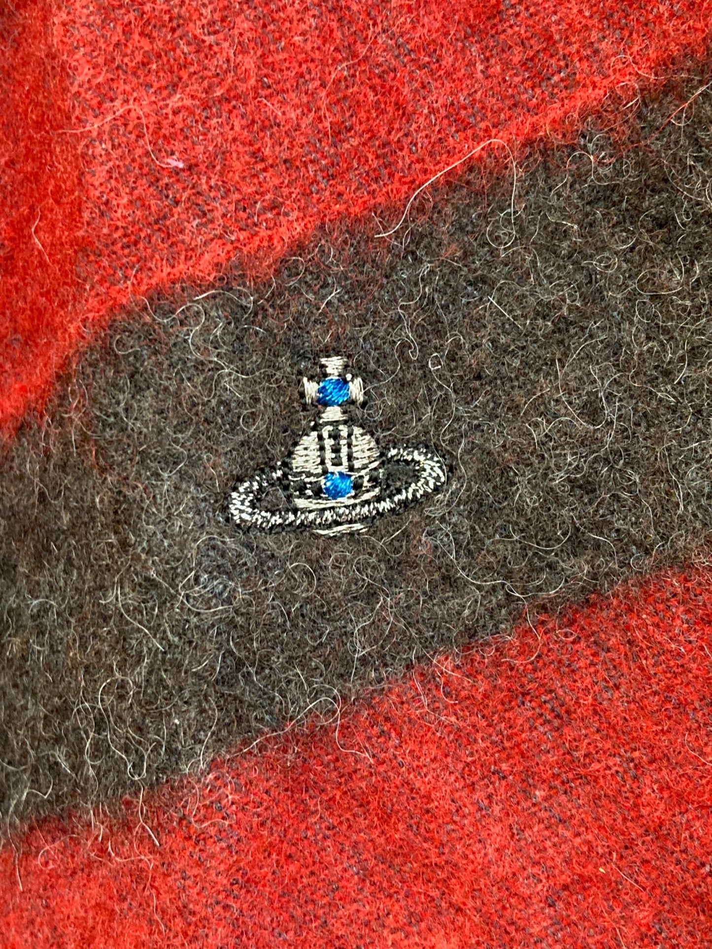[Pre-owned] Vivienne Westwood man Wool Border Design Shirt
