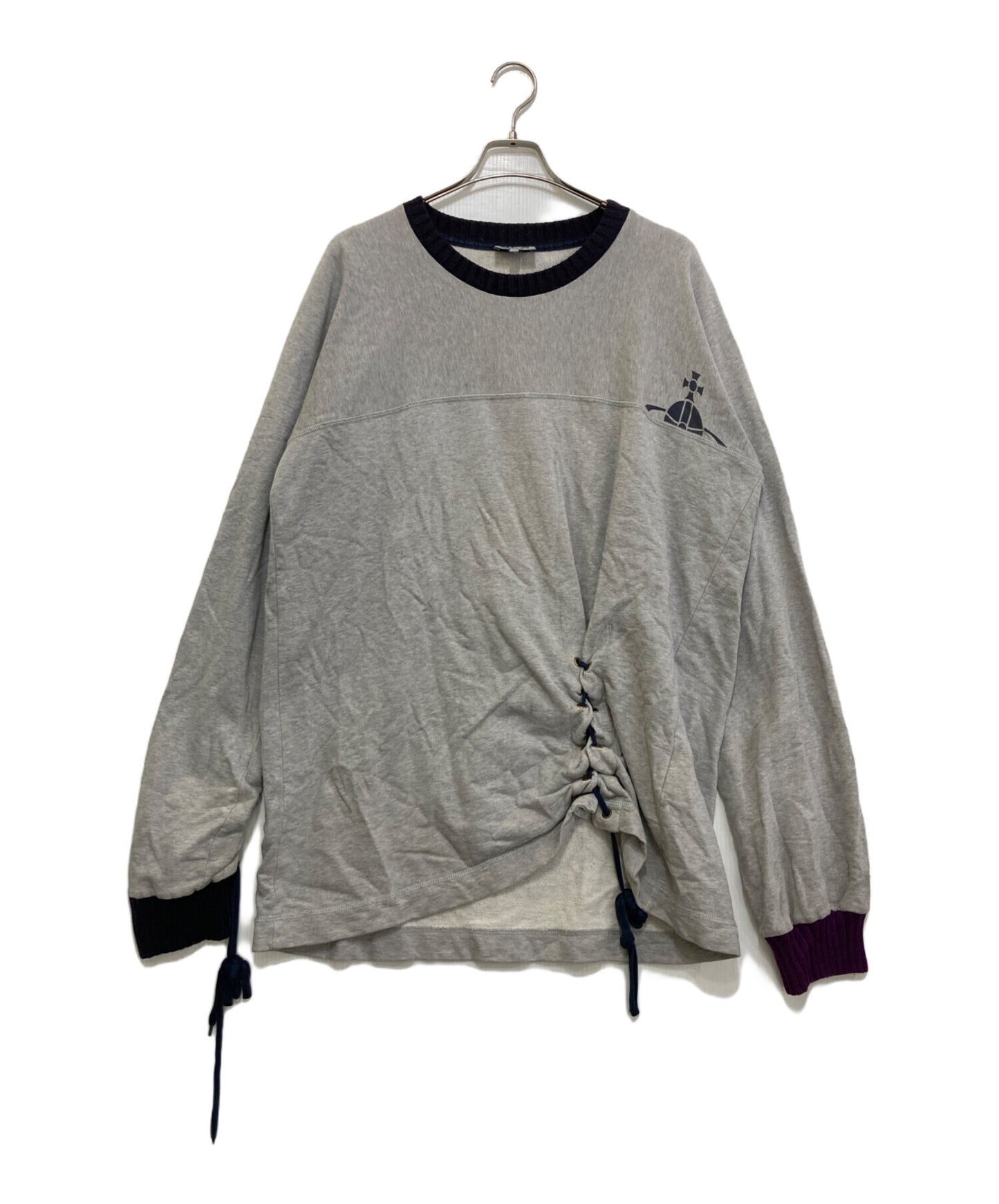 [Pre-owned] Vivienne Westwood man Orb Print String Design Sweatshirt 4947-7307