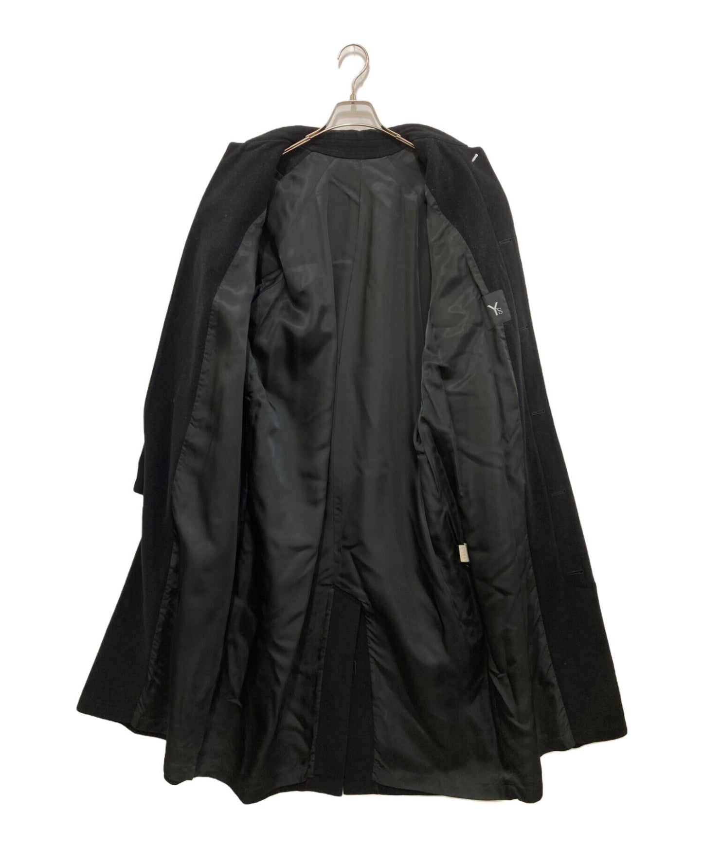 [Pre-owned] Y's Wool Melton Stencil Collar Coat YT-C75-136 YT-C75-136