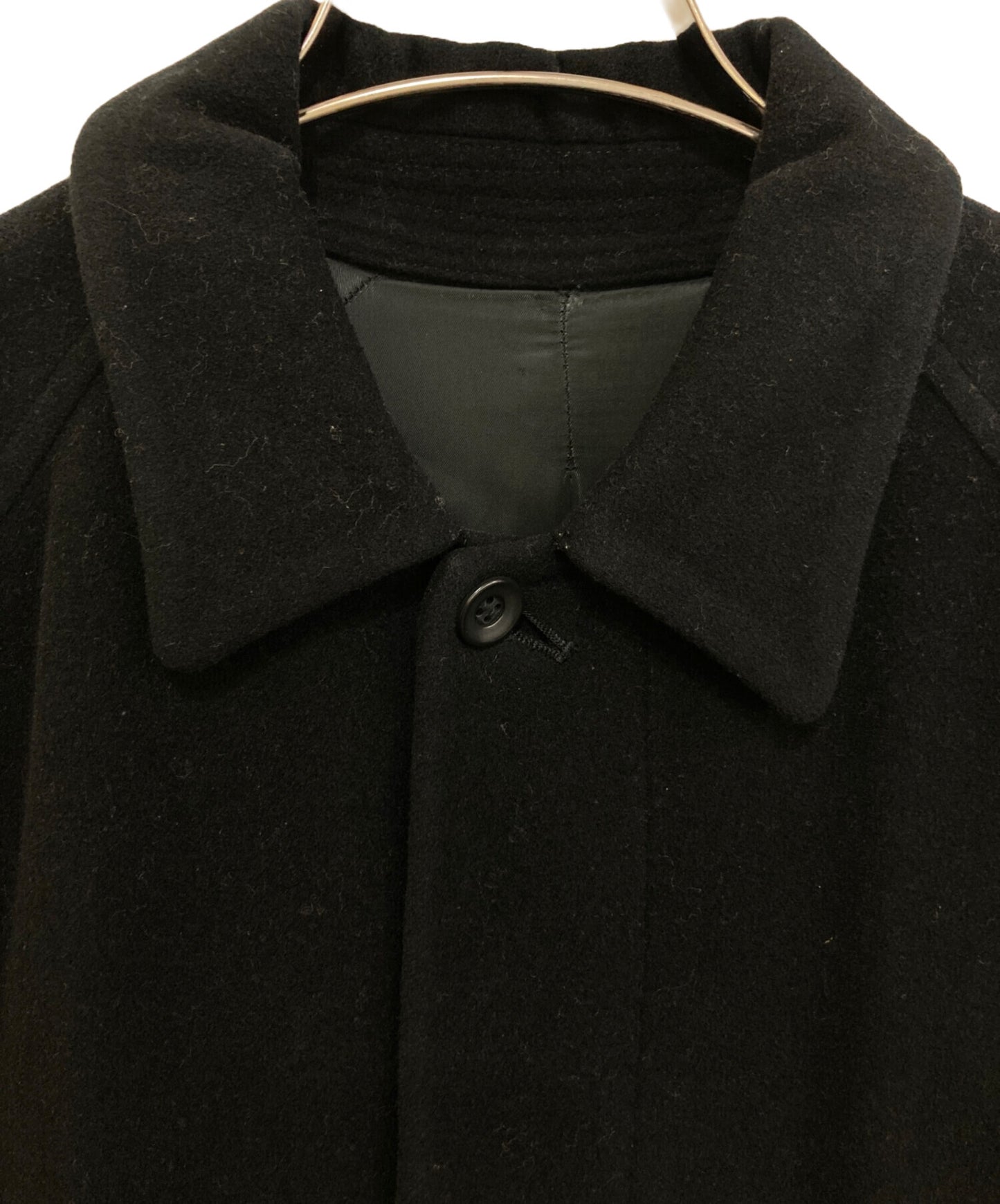 [Pre-owned] Y's Wool Melton Stencil Collar Coat YT-C75-136 YT-C75-136
