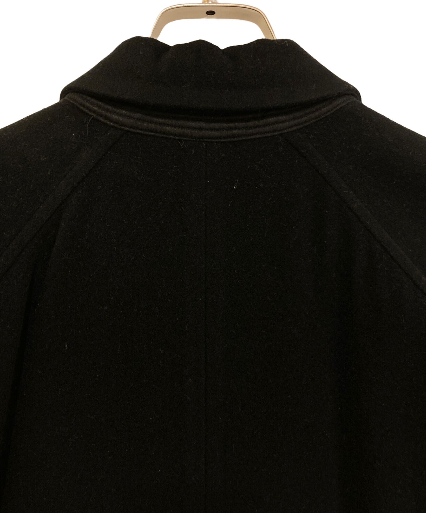 [Pre-owned] Y's Wool Melton Stencil Collar Coat YT-C75-136 YT-C75-136