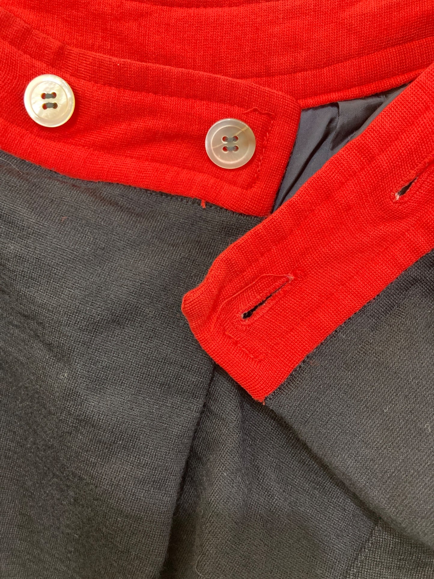[Pre-owned] COMME des GARCONS 80's Waist-Switching Wrap Design Sulu Elbow Pants