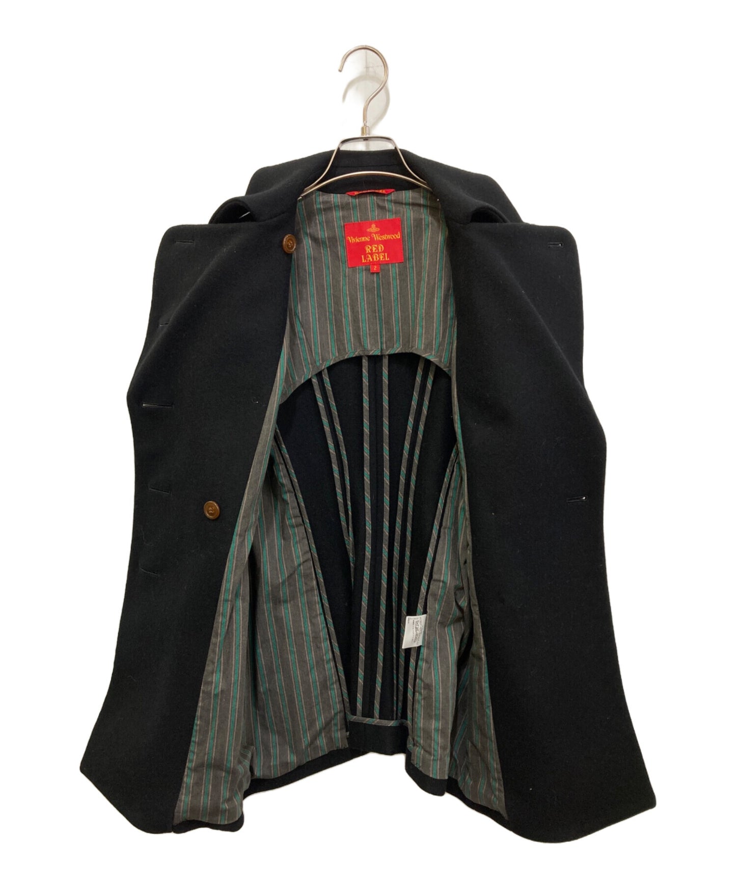 [Pre-owned] Vivienne Westwood RED LABEL Orb Button Wool Melton Coat JC357-01-67501JJ JC357-01-67501JJ