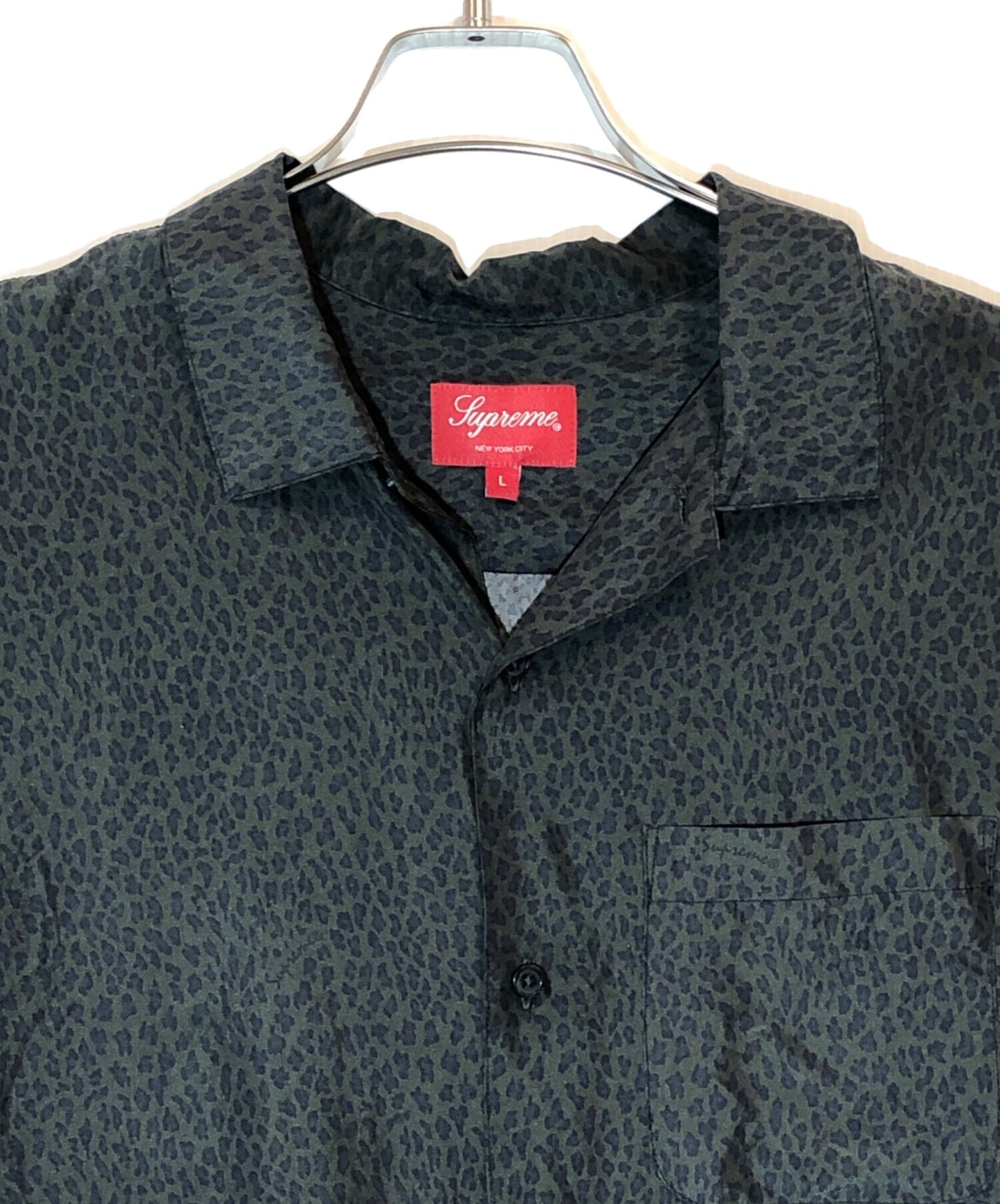 [Pre-owned] SUPREME Silk S/S Shirt