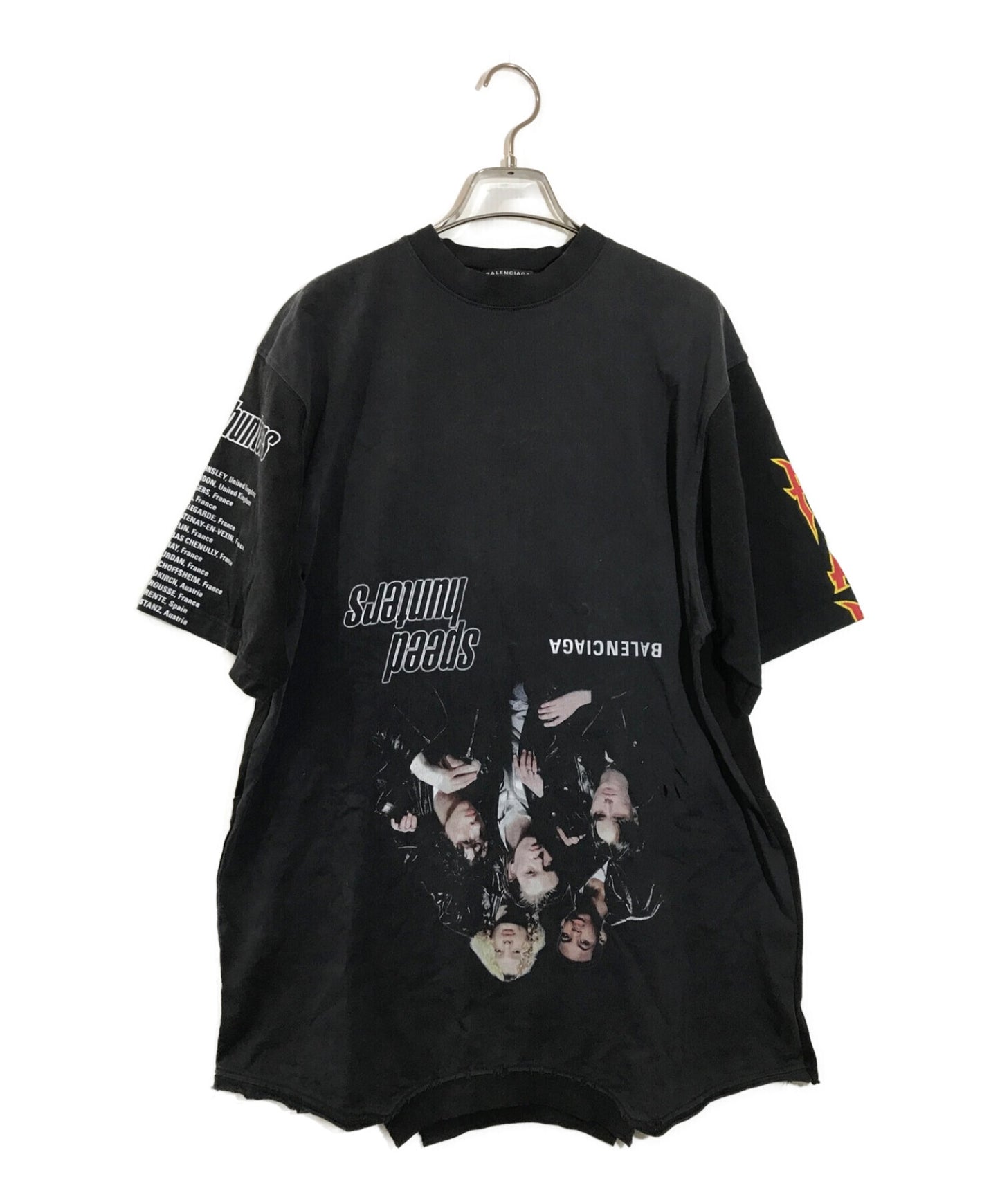 [Pre-owned] BALENCIAGA Upside Down T-Shirt 698811