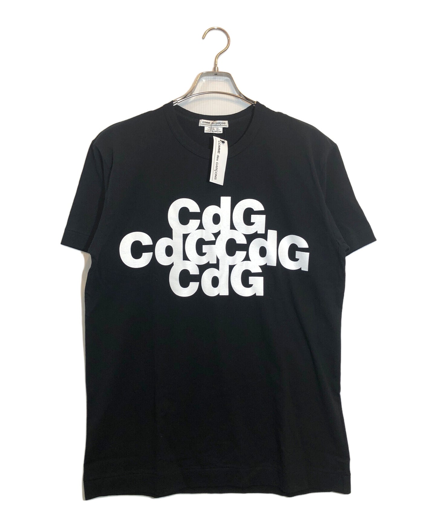 [Pre-owned] COMME des GARCONS CDG Logo Print T-Shirt OZ-T304