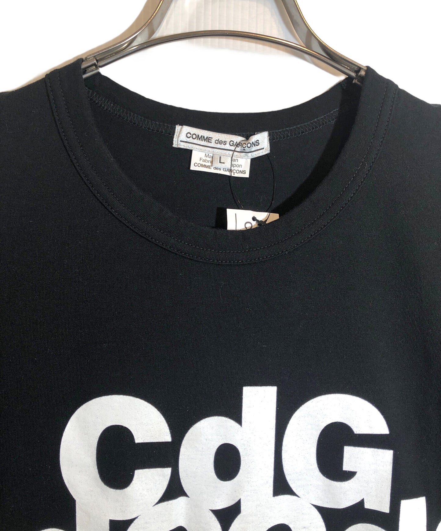 [Pre-owned] COMME des GARCONS CDG Logo Print T-Shirt OZ-T304