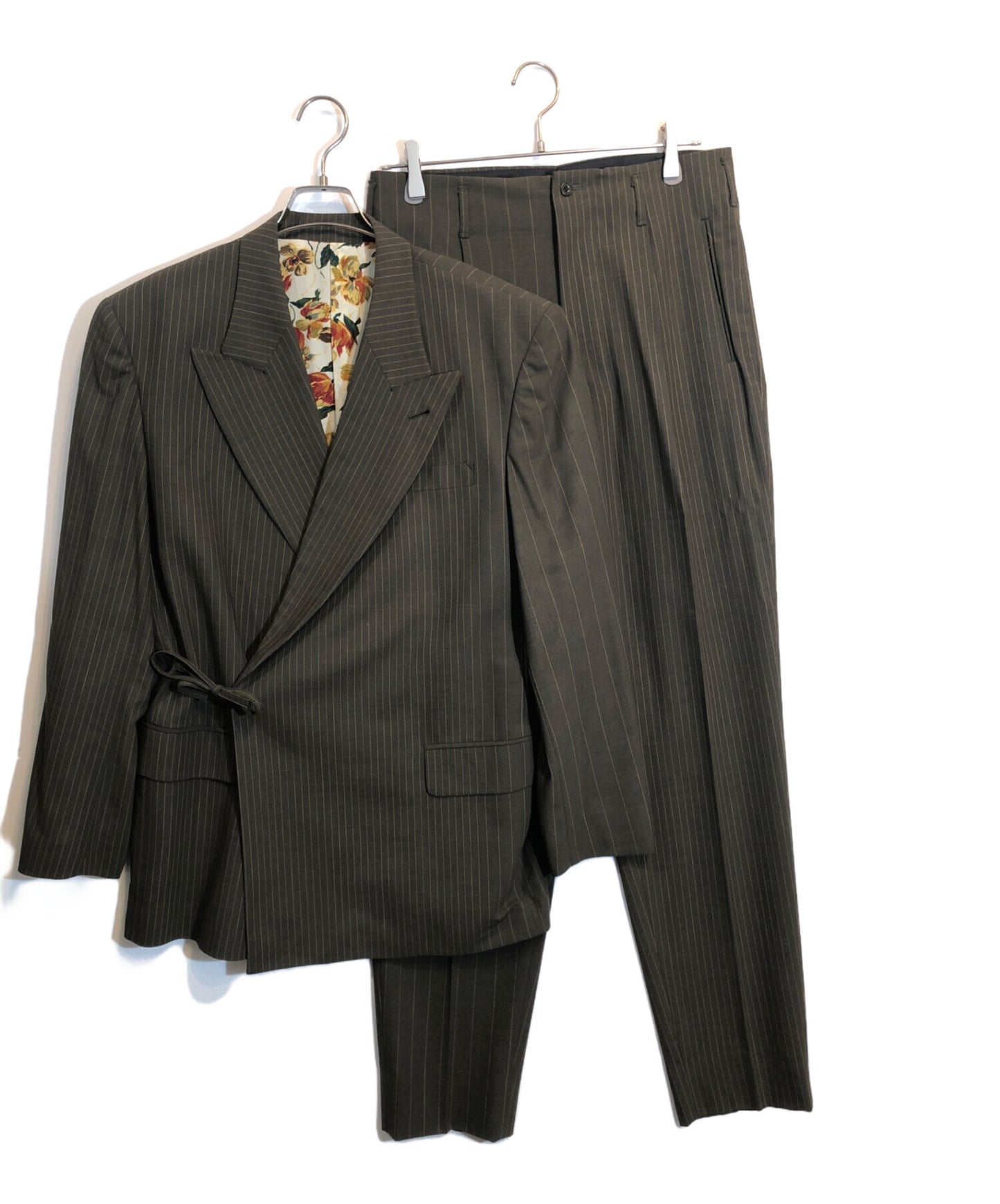 [Pre-owned] Jean Paul Gaultier homme Cache-coeur set-up suit