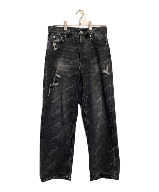 [Pre-owned] A BATHING APE Damaged denim pants OZXJNM150301M