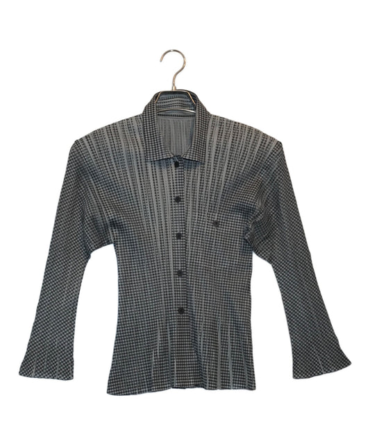 [Pre-owned] PLEATS PLEASE pleated shirt PP22-JJ853