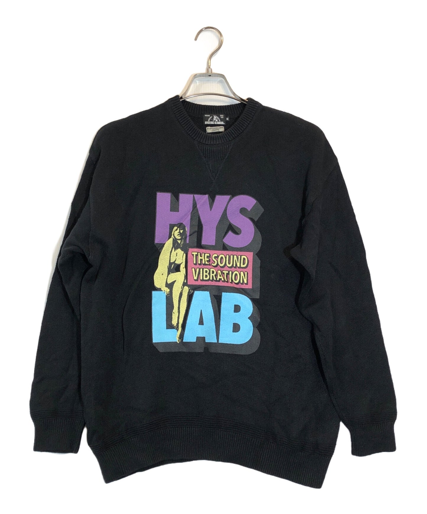 [Pre-owned] Hysteric Glamour Hiss Girl Design Knit / THE SOUND VIBRATION 02193NS02