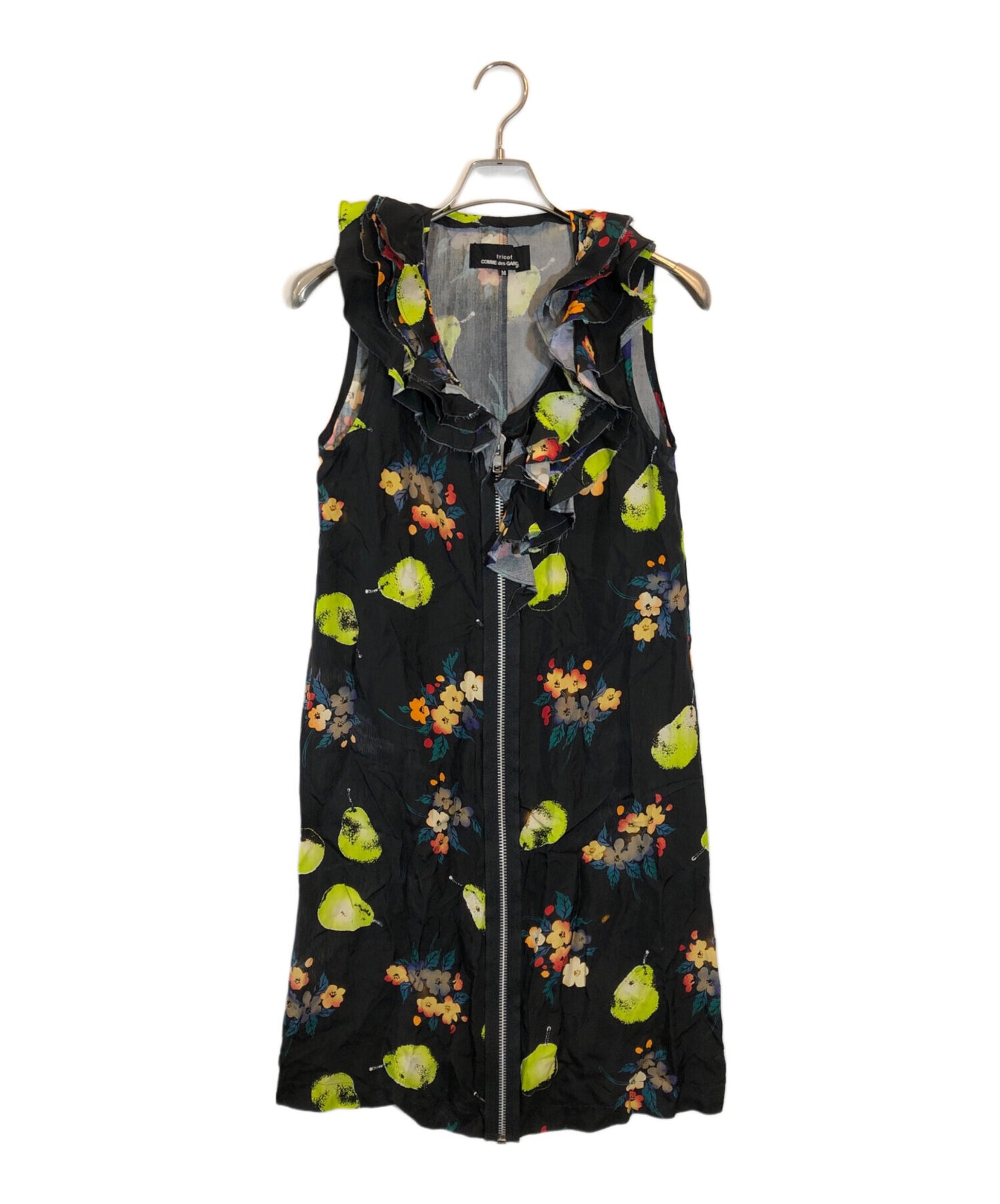 [Pre-owned] tricot COMME des GARCONS Fruit Motif Sleeveless Dress TN-A003/AD2004