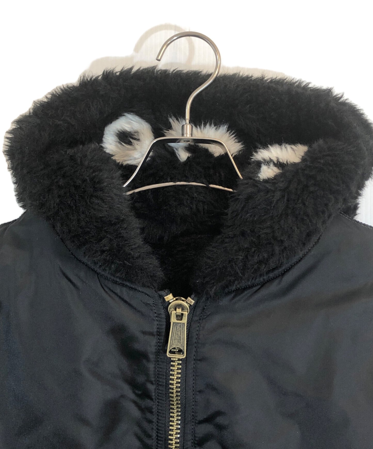 [Pre-owned] SUPREME Faux Fur Reversible MA1 FW22J80