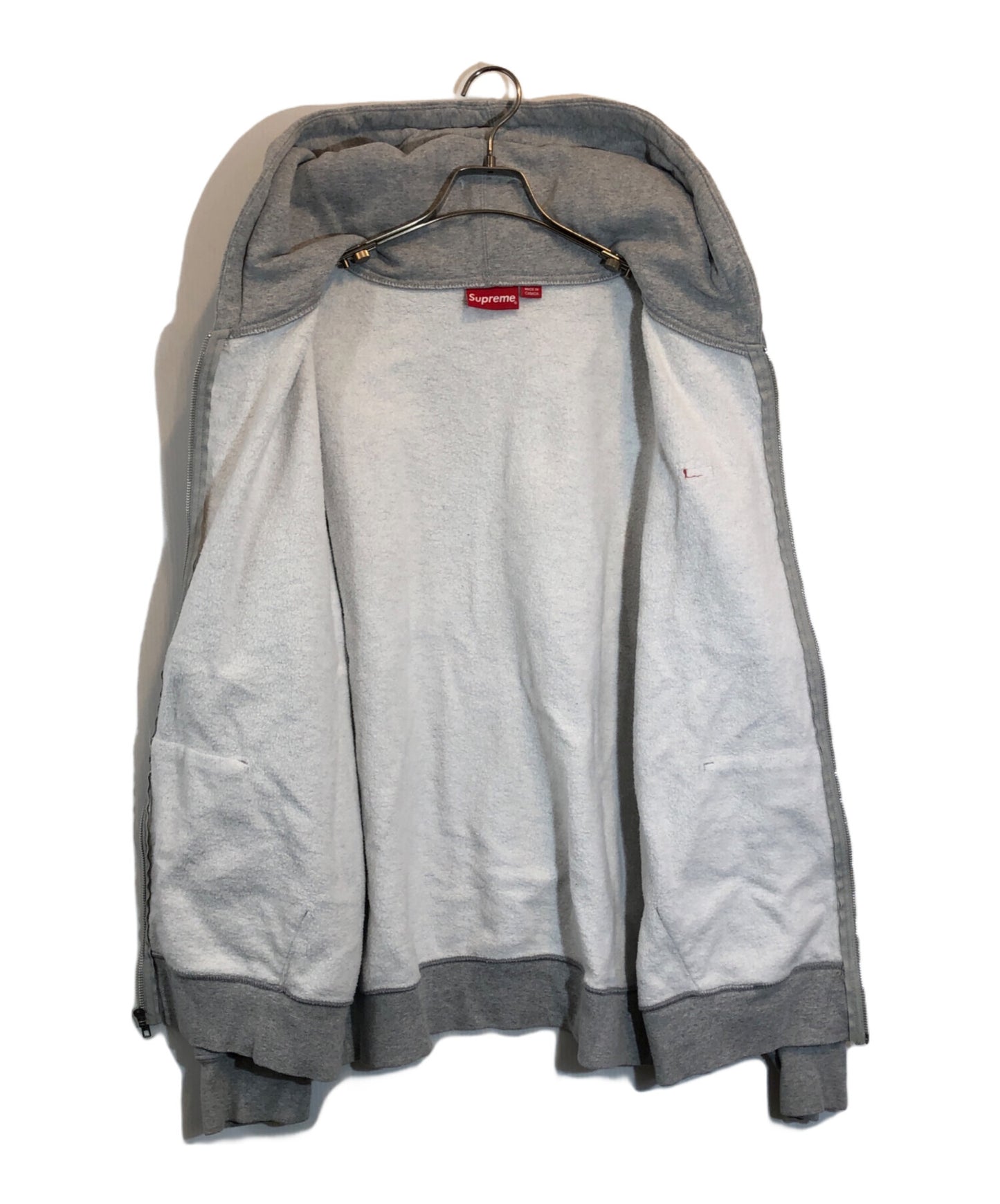 [Pre-owned] SUPREME Small Box Zip Up Hooded Sweatshirt